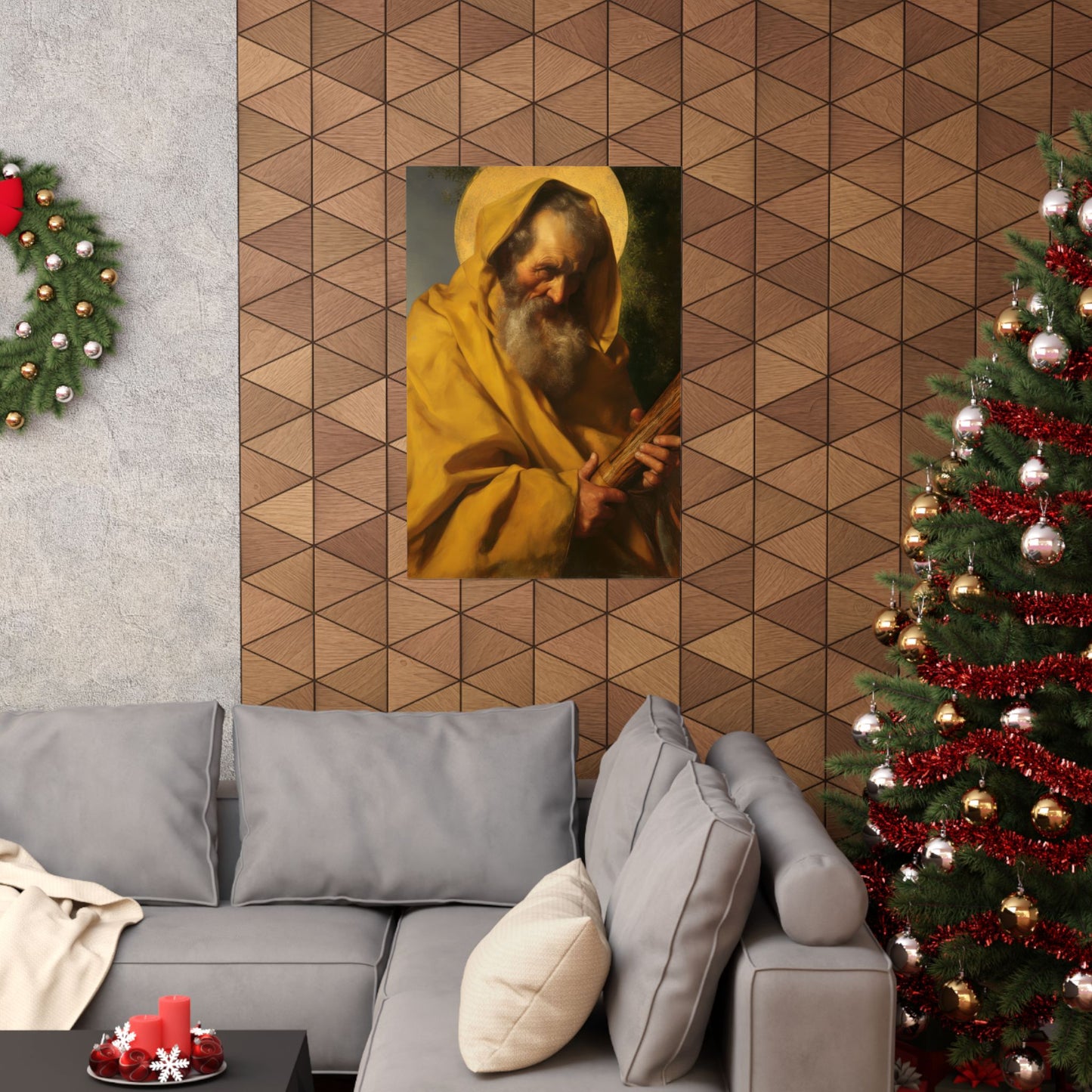 Saint James the Lesser - Apostle - Sanctified Souls Print - Multiple Sizes - Premium Posters - Catholic Art - Christian Home Decor Artwork