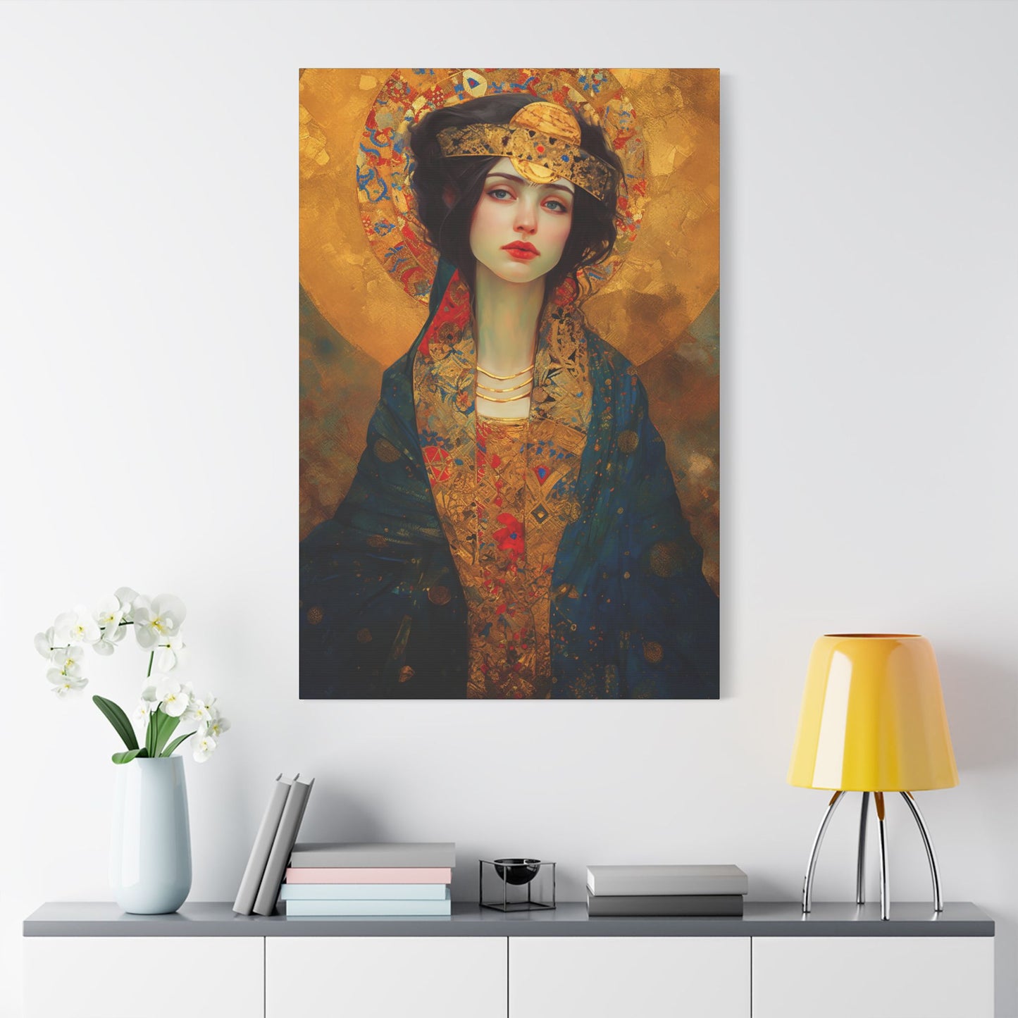 Saint Helena Canvas Print - Multiple Sizes - Catholic Home art - Museum Wrapped Canvas - Sanctified Souls Print