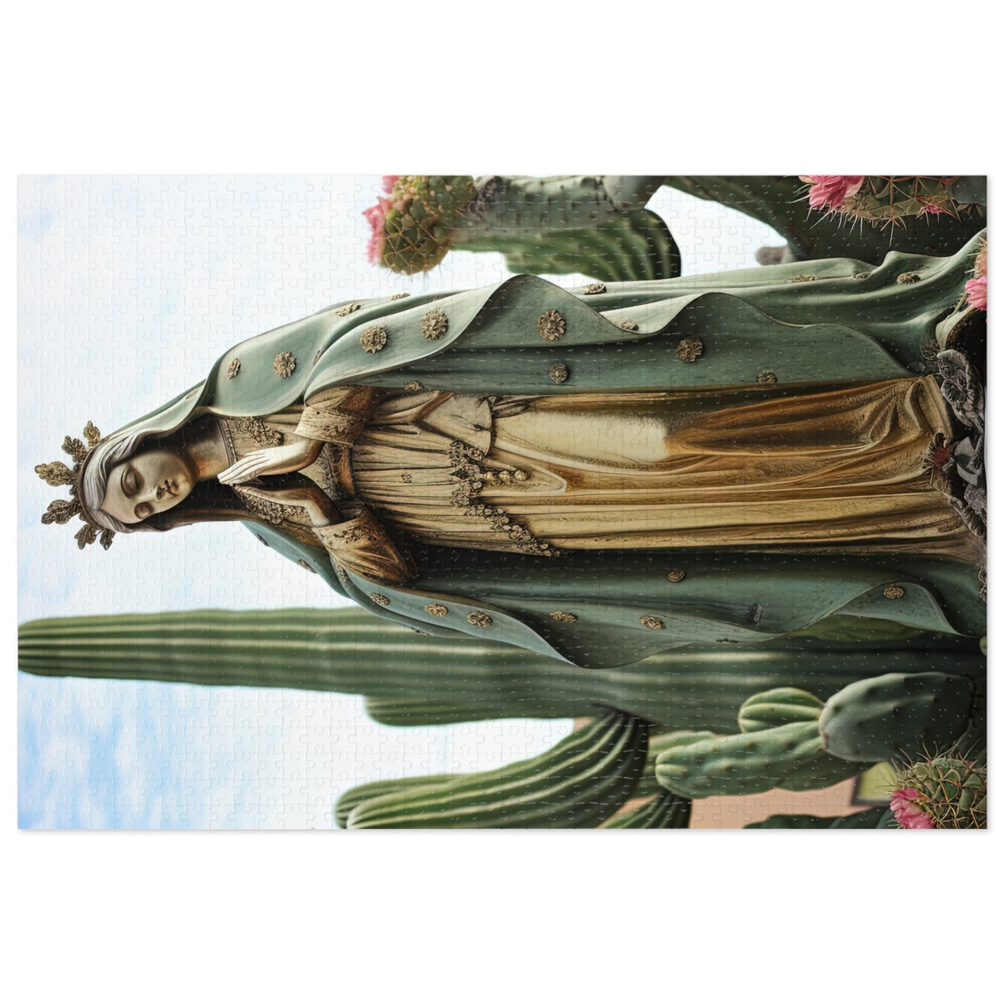 Our Lady of Guadalupe - Puzzle and Keepsake Tin - Religious Jigsaw Puzzle (30, 110, 252, 500,1000-Piece) - Religious Puzzle