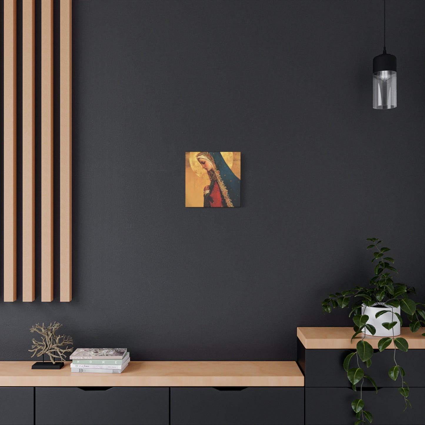 Our Lady of Mercy / Our Lady of Ransom - Multiple Sizes - Catholic Home art - Museum Wrapped Canvas - Sanctified Souls Print - Mother Mary