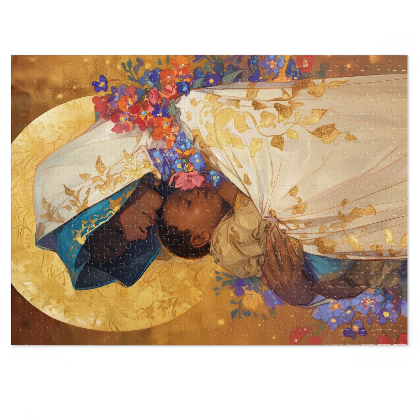 Divine Radiance- Our Lady of Kibeho's Blessing - Puzzle and Keepsake Tin - Religious (30, 110, 252, 500,1000) - Religious Puzzle - Religious