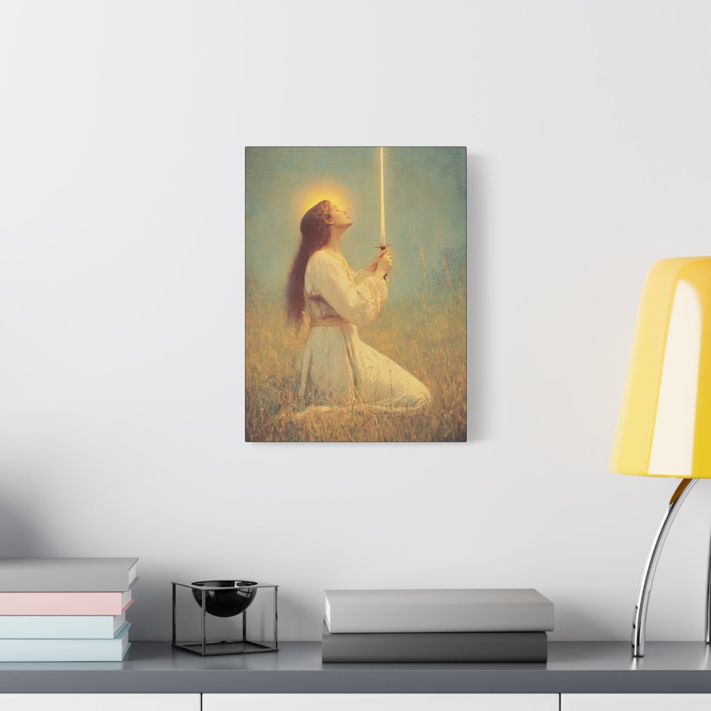 St. Joan of Arc - Catholic Saint Canvas Print
