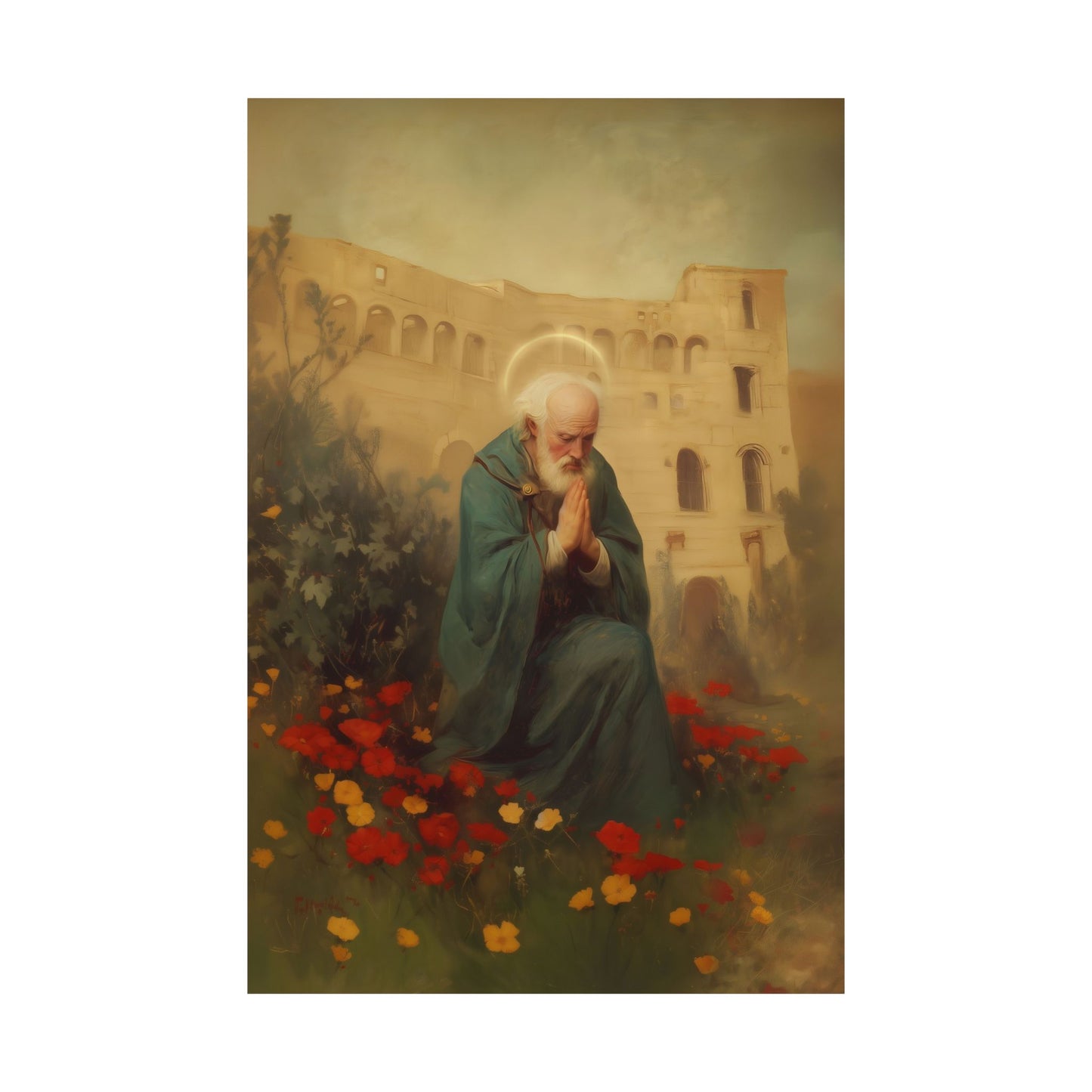 Saint Cyprian -  Catholic Art - Multiple Sizes - Premium Posters - Catholic Art - Christian Home - Catholic Saint Art