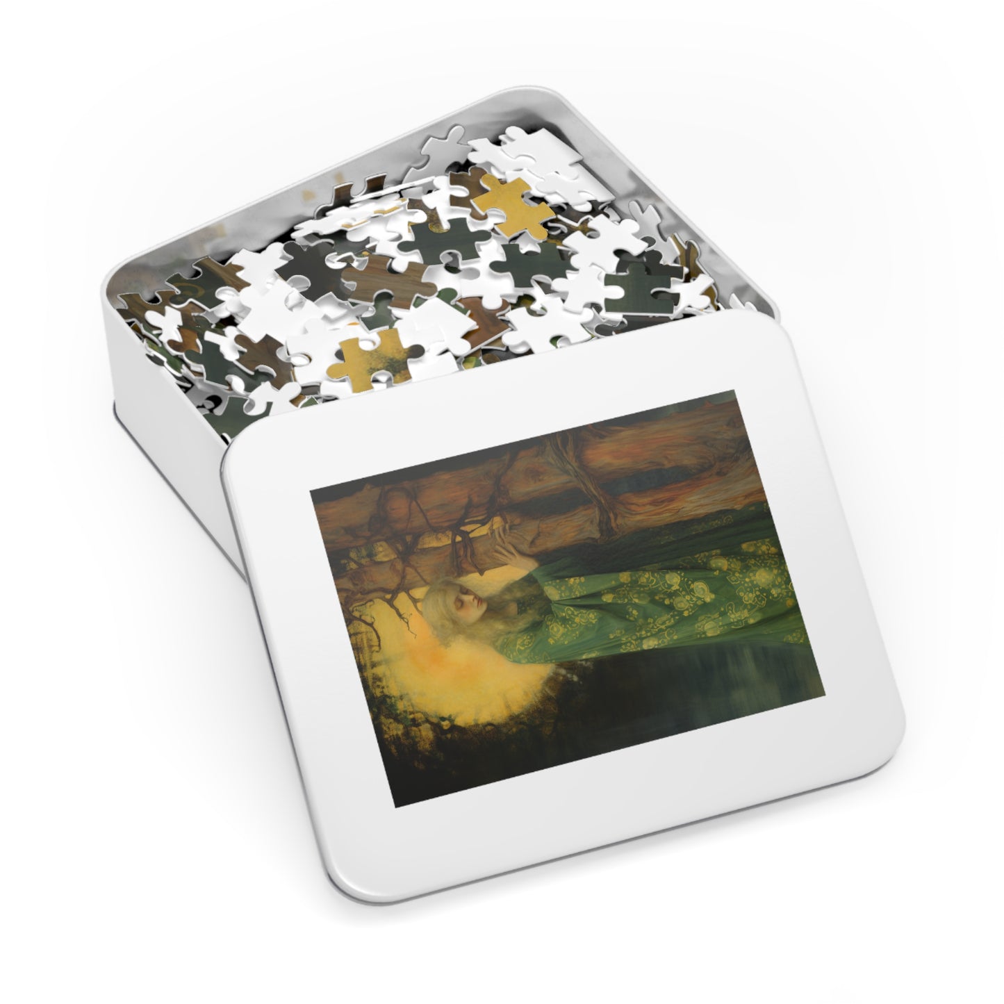 Saint Afra  - Puzzle and Keepsake Tin - Religious Jigsaw Puzzle (30, 110, 252, 500,1000-Piece) - Religious Puzzle