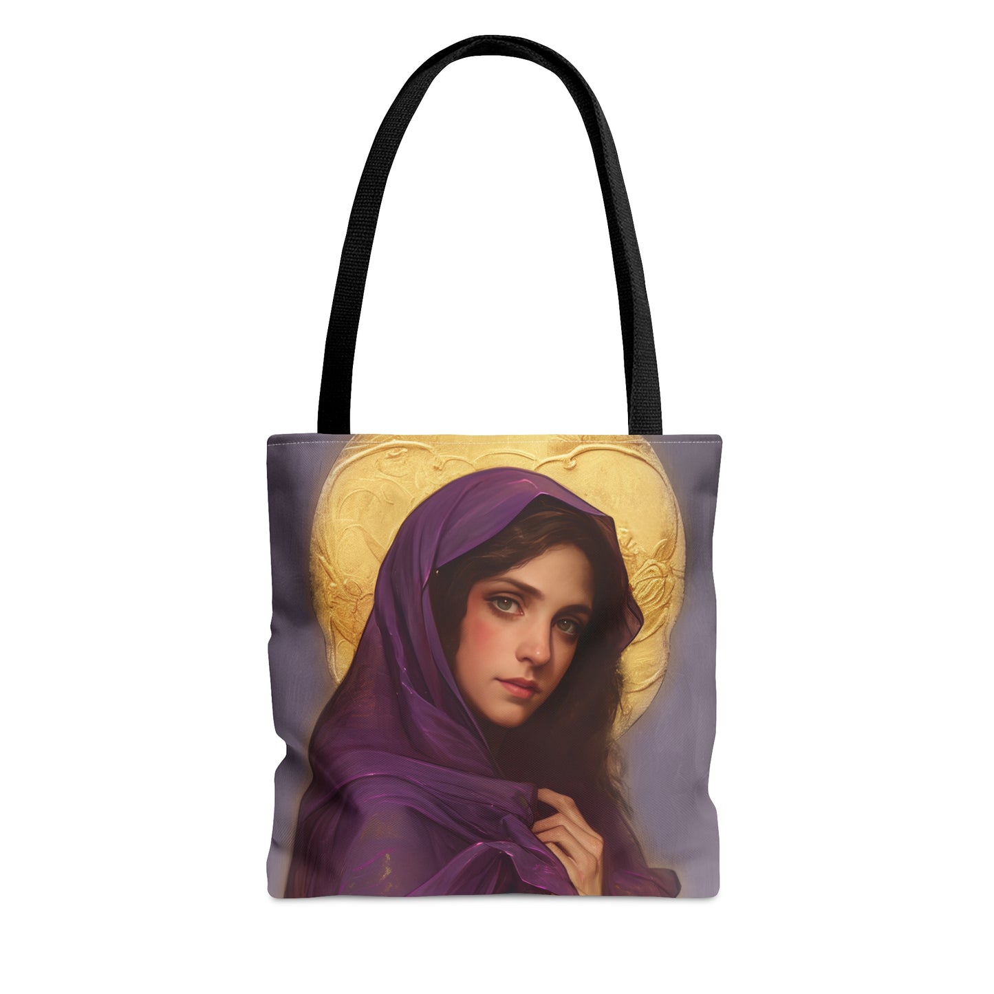 Saint Lydia Purpuraria / Lydia of Thyatira Tote Bag - Large Medium Small Faith Art Bag - Catholic Faith Purse - Religious Carry All