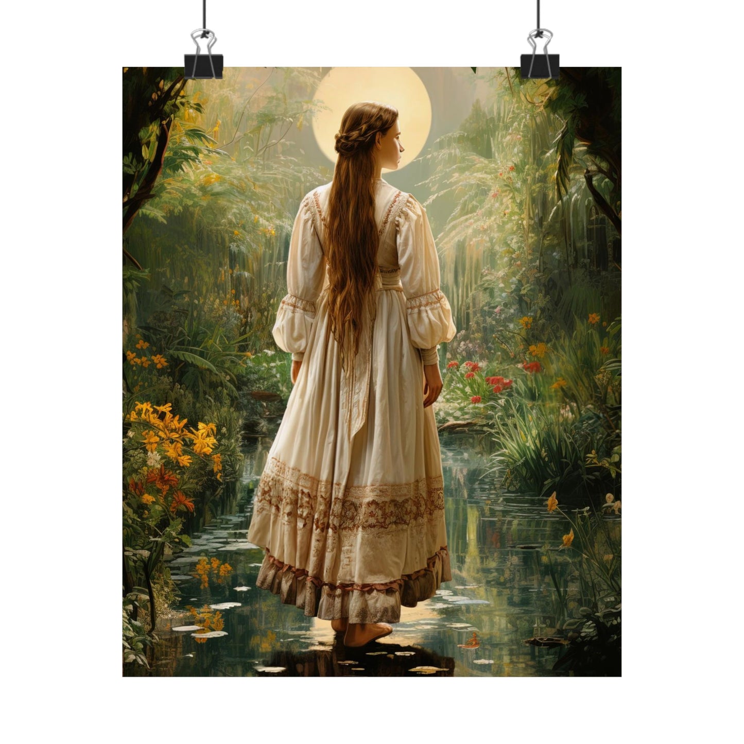 Saint Narcisa de Jesús Martillo Moran - Sanctified Souls Print - Multiple Sizes - Premium Matte Vertical Posters