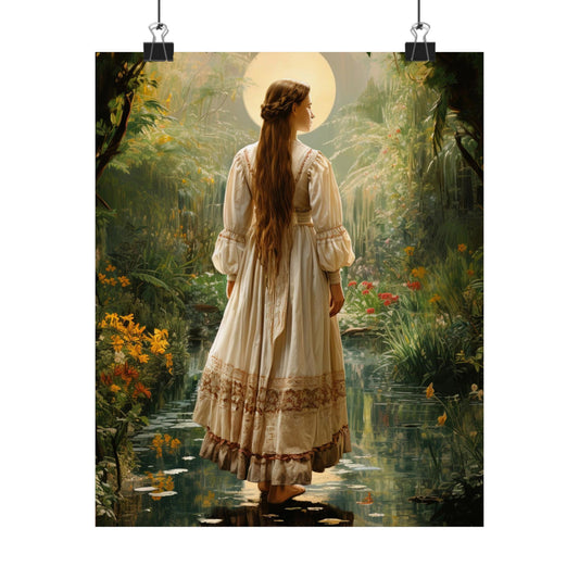 Saint Narcisa de Jesús Martillo Moran - Sanctified Souls Print - Multiple Sizes - Premium Matte Vertical Posters