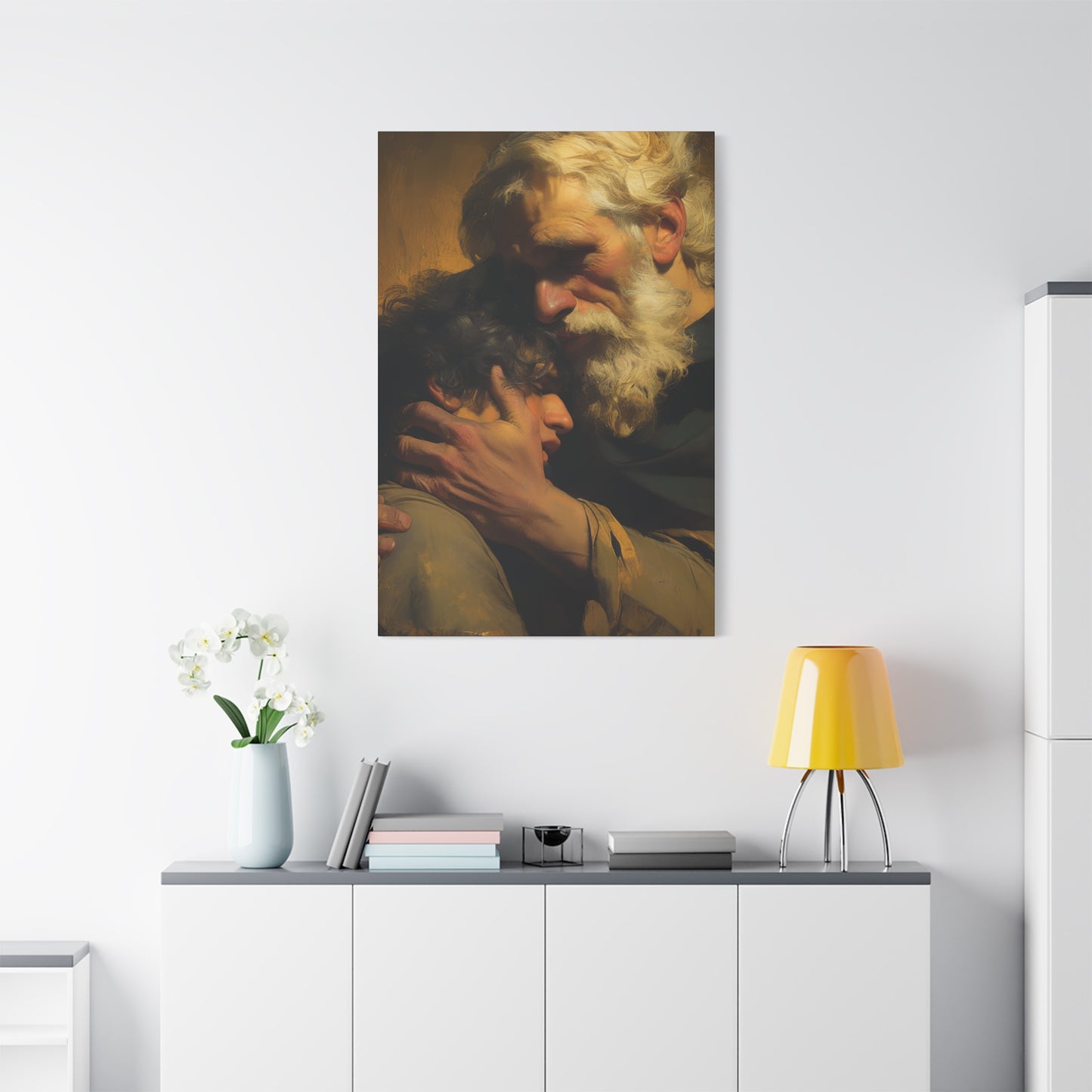 The Return of the Prodigal Son - Gallery Wrapped Canvas - Print - Religious Art for your Home - Catholic Art Print