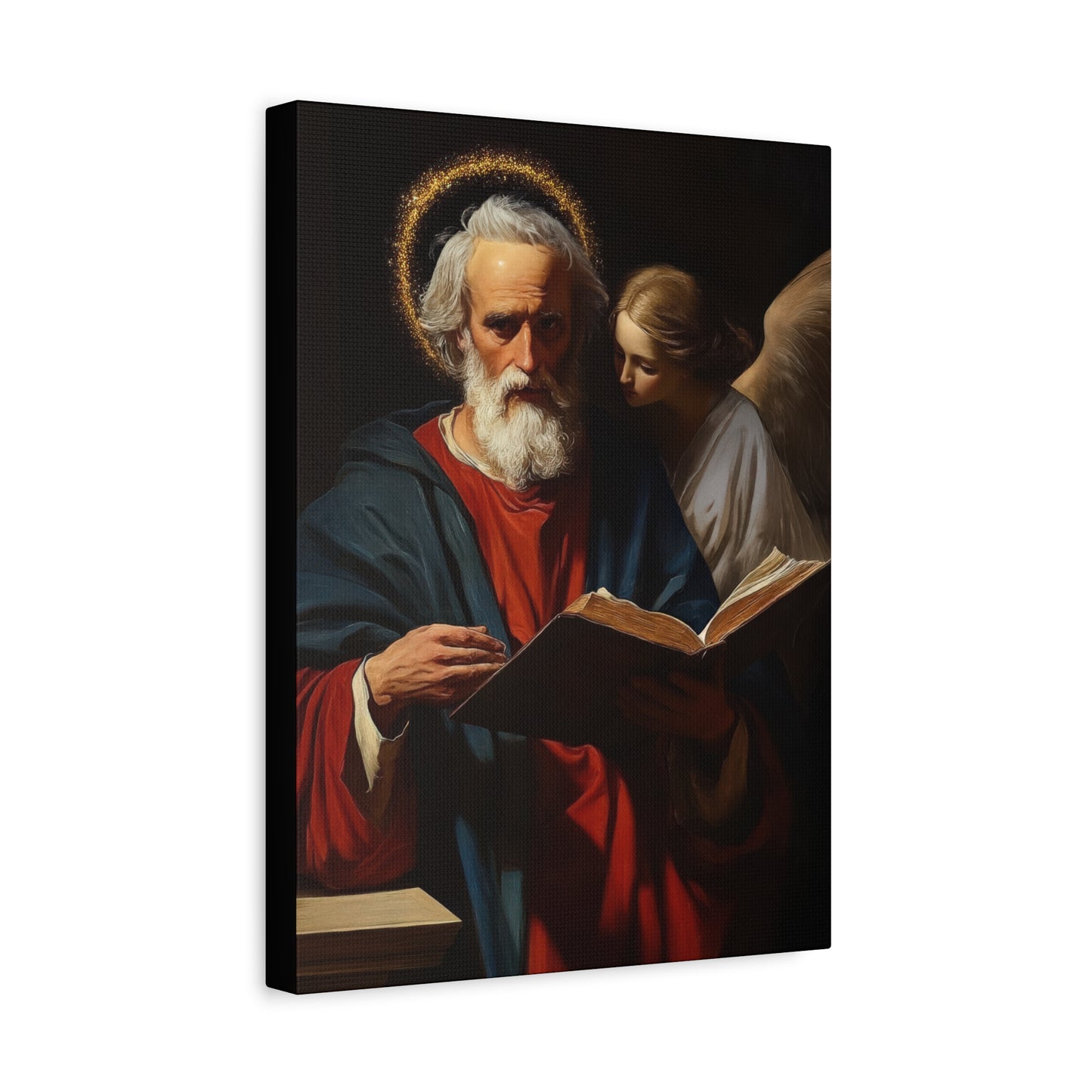 Saint Matthew the Apostle - Gallery Wrapped Canvas - Print - Religious Art for your Home - Catholic