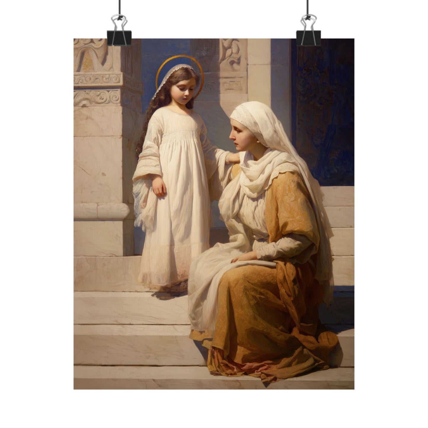 The Feast of the Presentation of the Blessed Mary - Sanctified Souls Print - Multiple Sizes - Premium Matte Vertical Posters