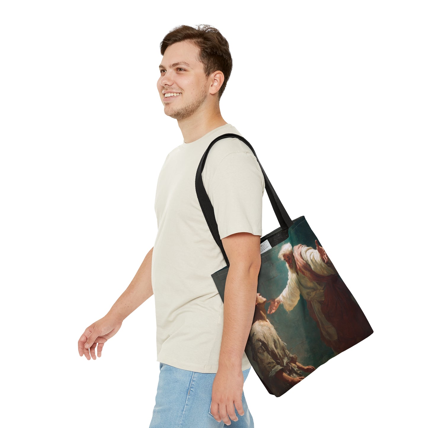 Homecoming of the Prodigal Son - Tote Bag - Large Medium Small Faith Art Bag - Catholic Faith Purse