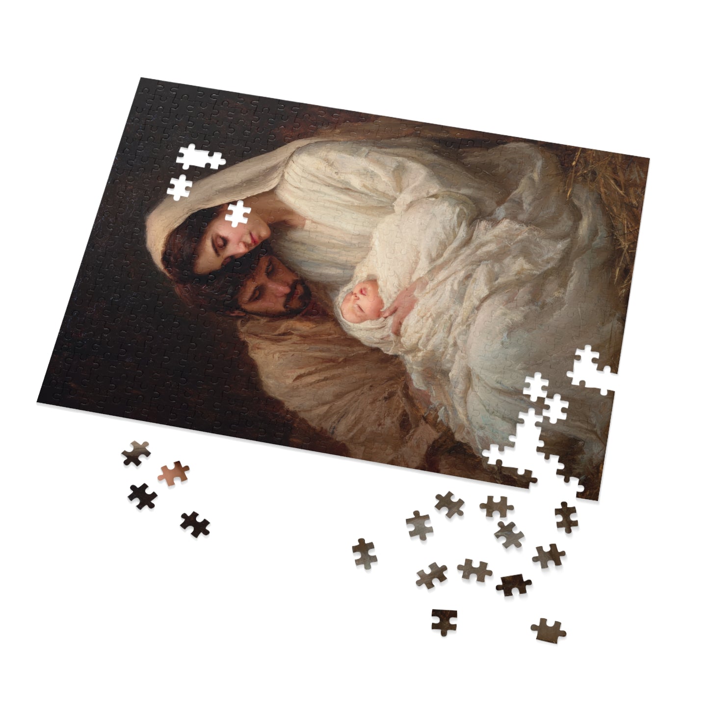 The Quiet Kingdom of the Holy Family - Puzzle & Keepsake Tin - Religious Jigsaw Puzzle (30, 110, 252, 500,1000-Piece)