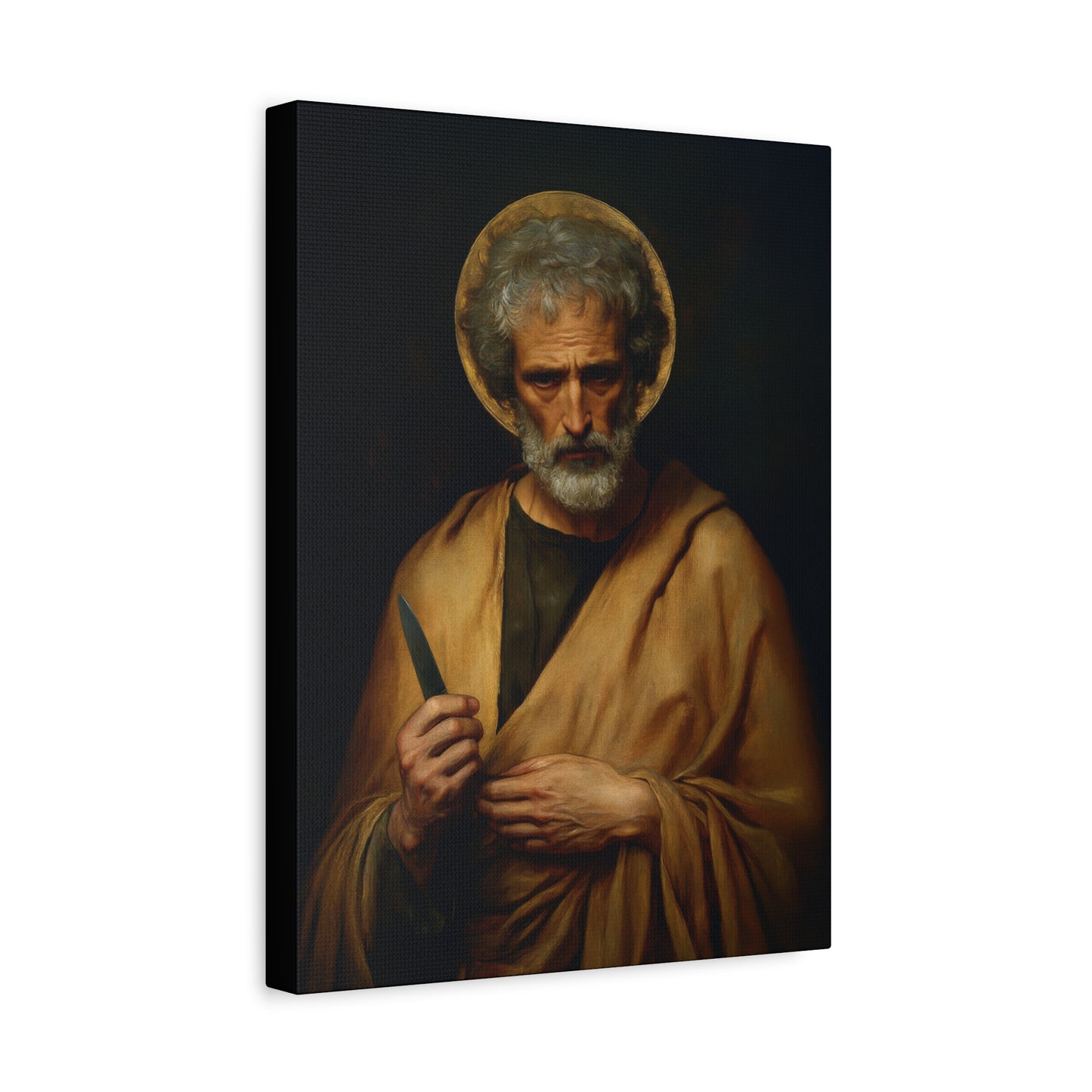 Saint Bartholomew the Apostle  - Gallery Wrapped Canvas - Print - Religious Art for your Home - Catholic