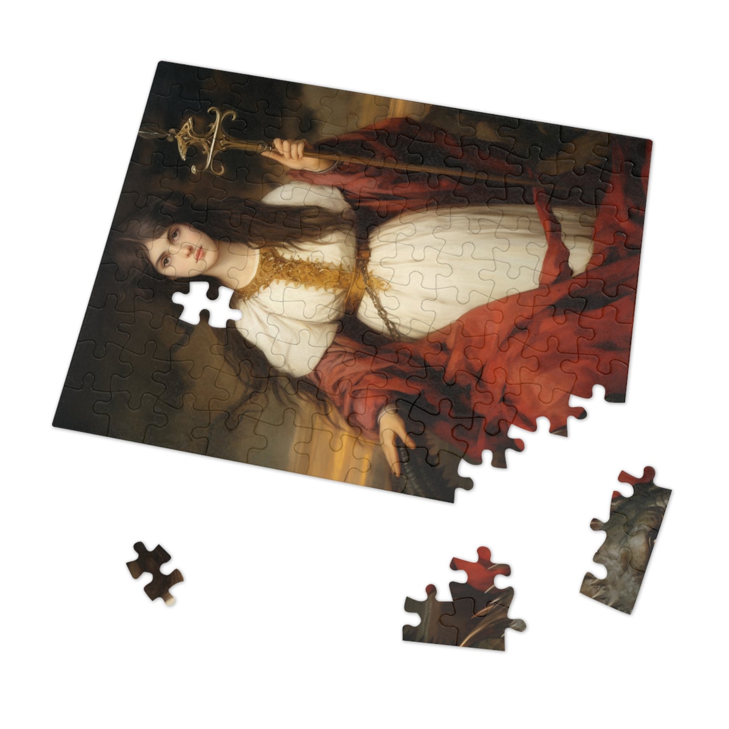 Saint Martha of Bethany - Puzzle and Keepsake Tin - Religious Jigsaw Puzzle (30, 110, 252, 500,1000-Piece) - Religious Puzzle