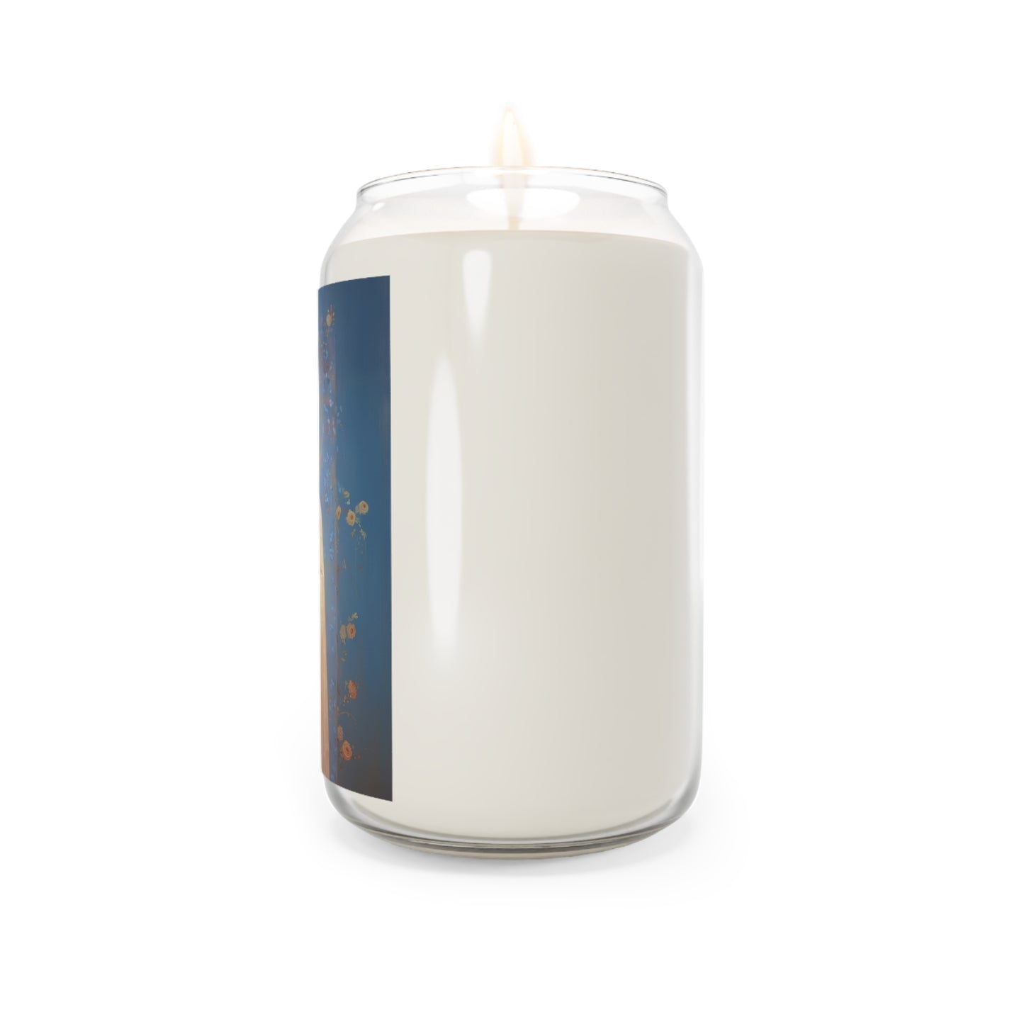 Rosa Mystica - Mystical Rose - Mother Mary - Marian Art - Scented Prayer Candle, 13.75oz - Tall Size - Religious Candle