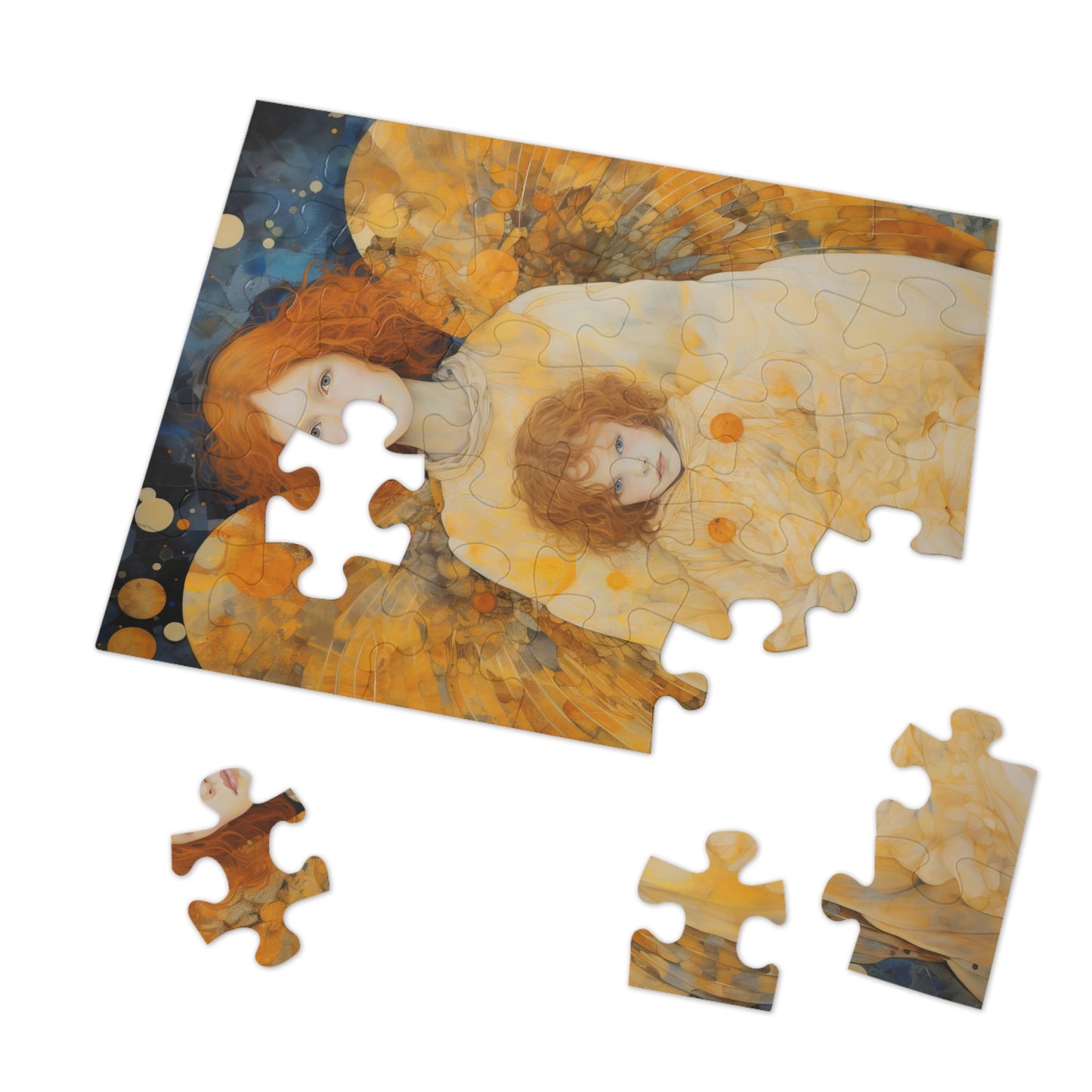 A Guardians Devotion - Puzzle and Keepsake Tin - Religious Jigsaw Puzzle (30, 110, 252, 500,1000-Piece) - Religious Puzzle