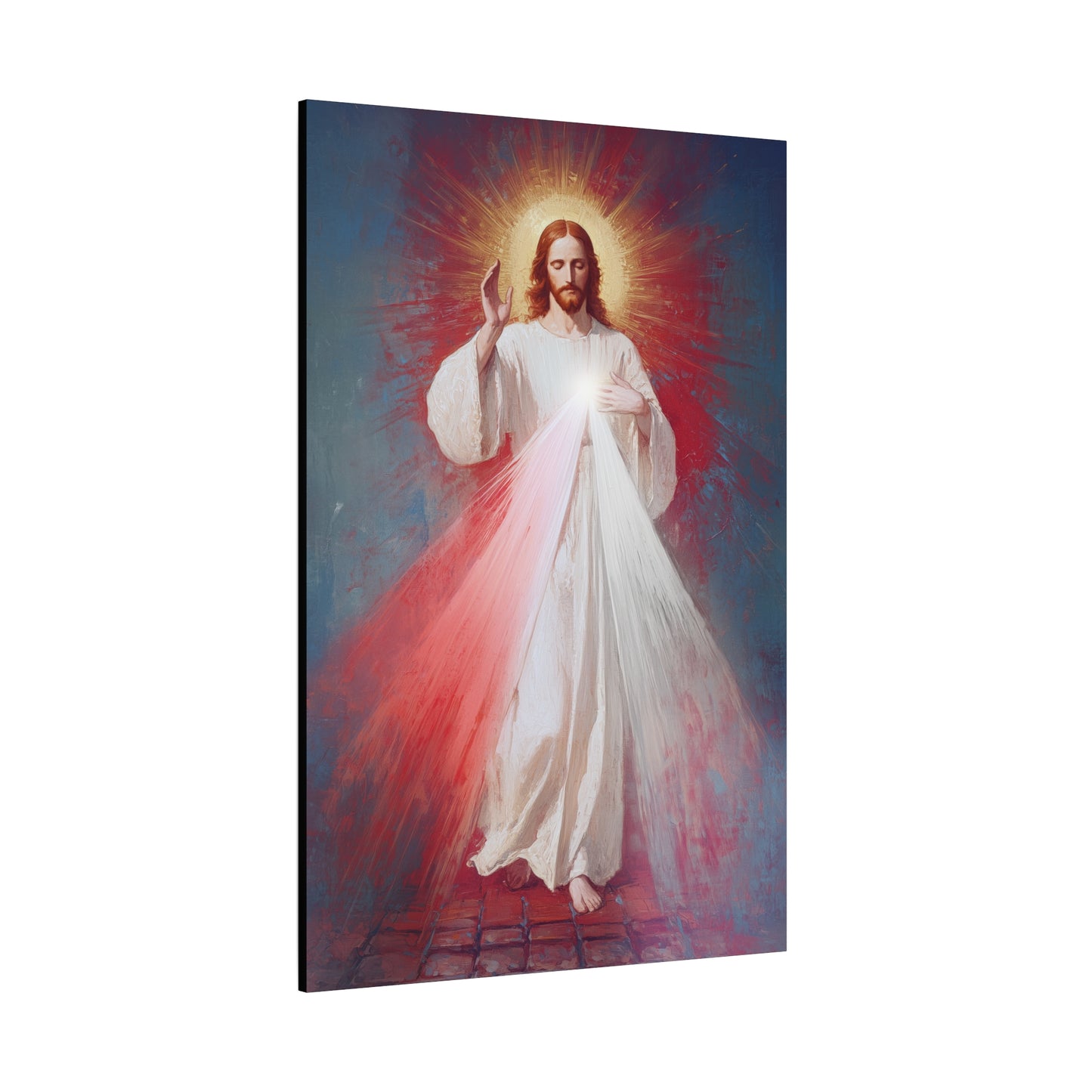 The Divine Mercy - Our Lord Jesus Christ - Gallery Wrapped Canvas - Print - Religious Art for your Home - Catholic