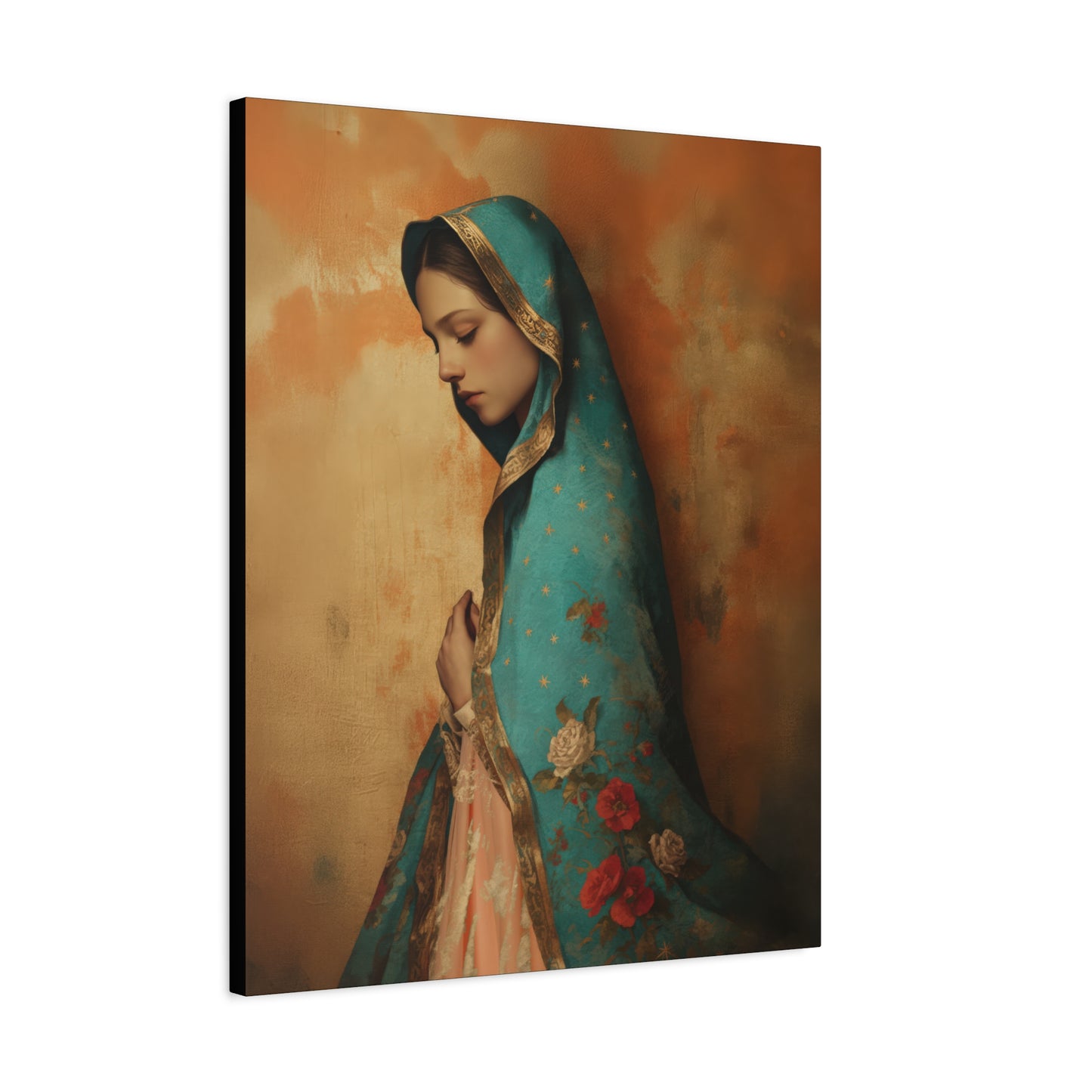 Our Lady of Guadalupe - Gallery Wrapped Canvas - Print - Religious Art for your Home - Catholic Art