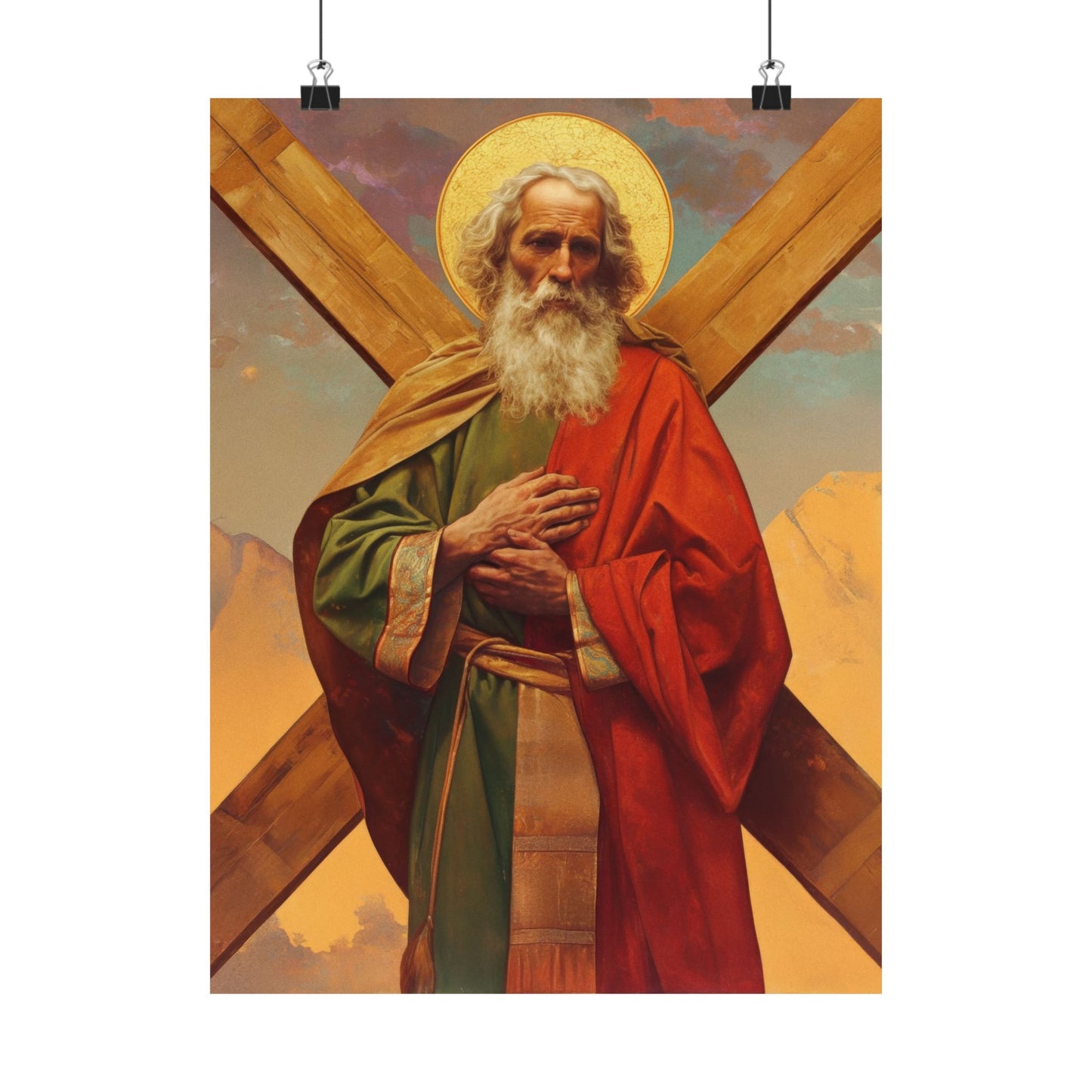 Copy of Copy of Saint John the Apostle - Sanctified Souls Print - Multiple Sizes - Premium Matte Vertical Posters
