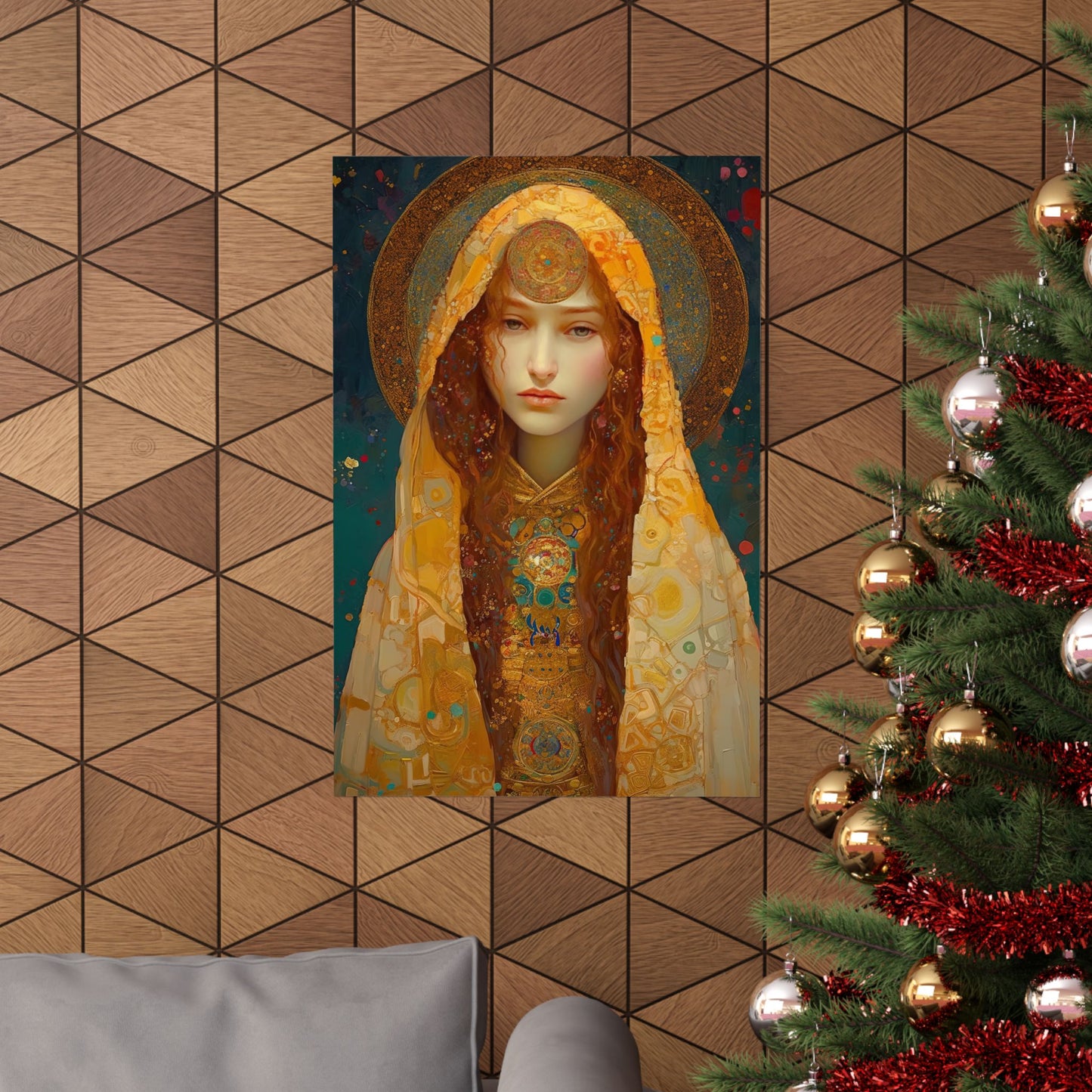 Saint Mary Magdalene Print - Sanctified Souls Print - Multiple Sizes - Premium Matte Vertical Posters