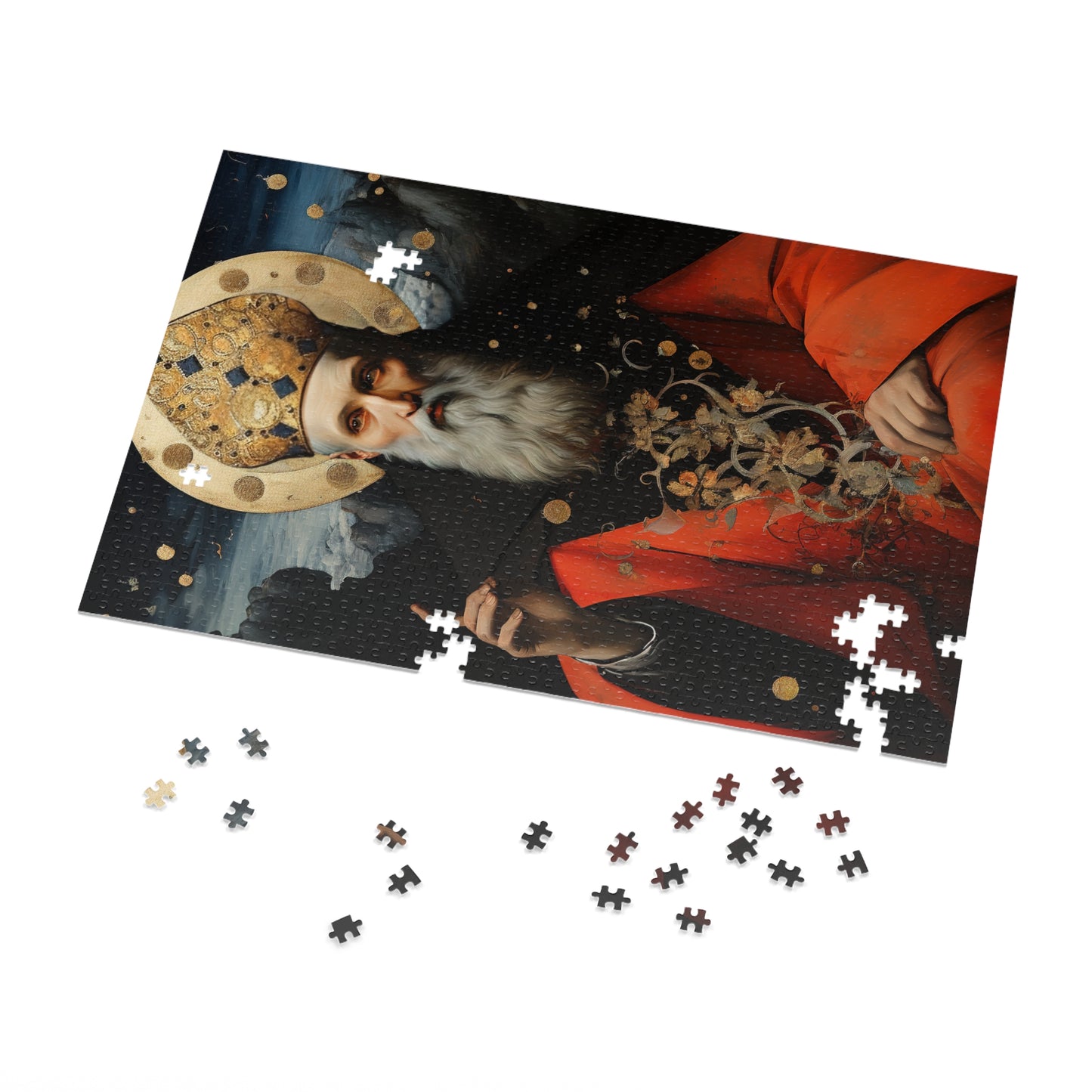 Saint Augustine of Hippo - Puzzle and Keepsake Tin - Religious Jigsaw Puzzle (30, 110, 252, 500,1000-Piece) - Religious Puzzle