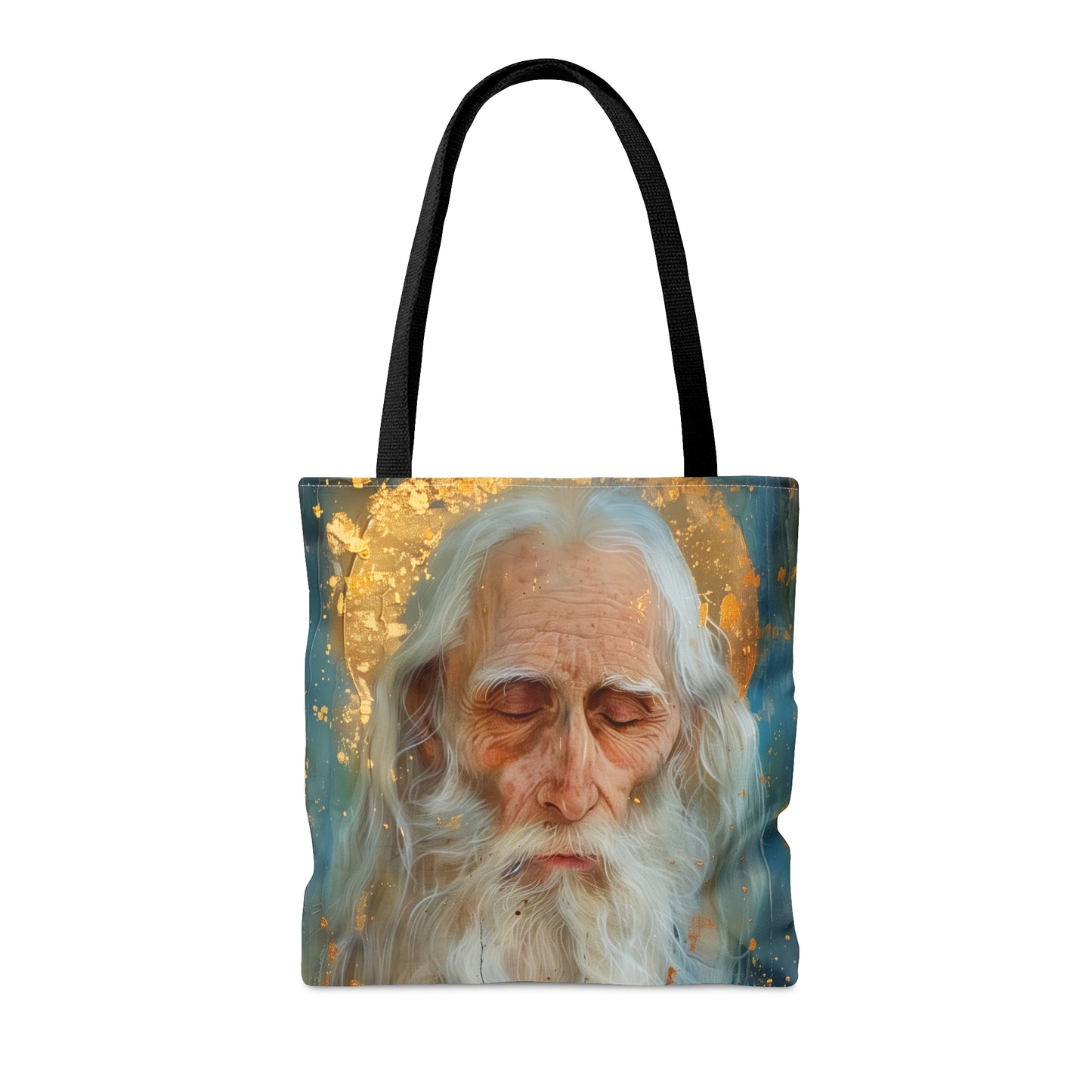 Saint Paul the Simple Tote Bag - Large Medium Small Faith Art Bag - Catholic Faith Art purse - Double Sided