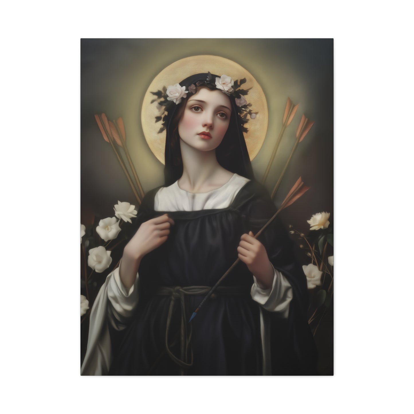 Saint Dorothy of Montau - Gallery Wrapped Canvas - Print - Religious Art for your Home - Catholic Art