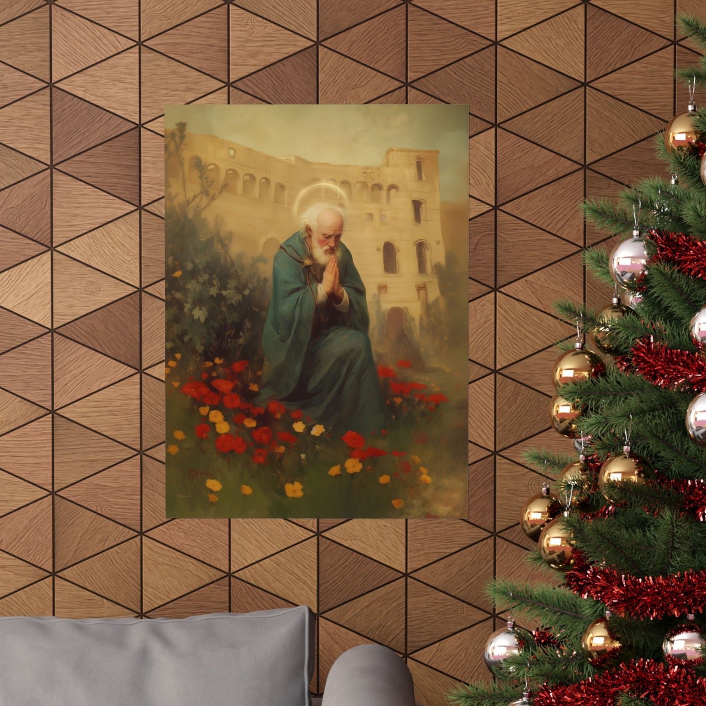 Saint Cyprian -  Catholic Art - Multiple Sizes - Premium Posters - Catholic Art - Christian Home - Catholic Saint Art