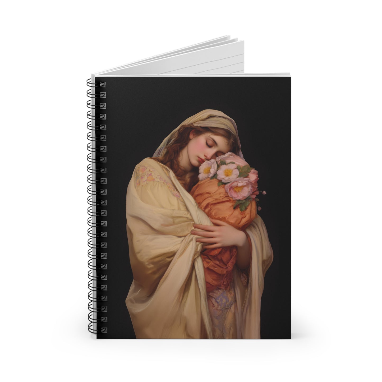 The Silent Cry of the Holy Innocents - The Feast of the Holy Innocents - Religious - Spiral Notebook - Ruled - Catholic - Devotional