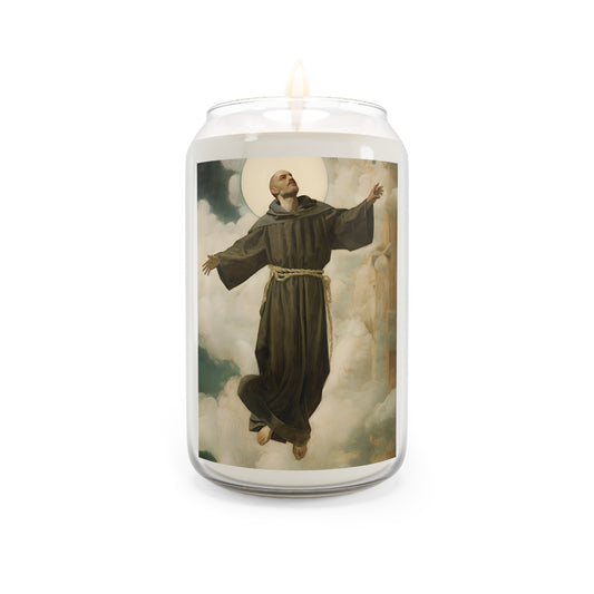 Saint Joseph of Cupertino  - Scented Prayer Candle, 13.75oz - Tall Size - Religious Prayer Candle - Catholic Art