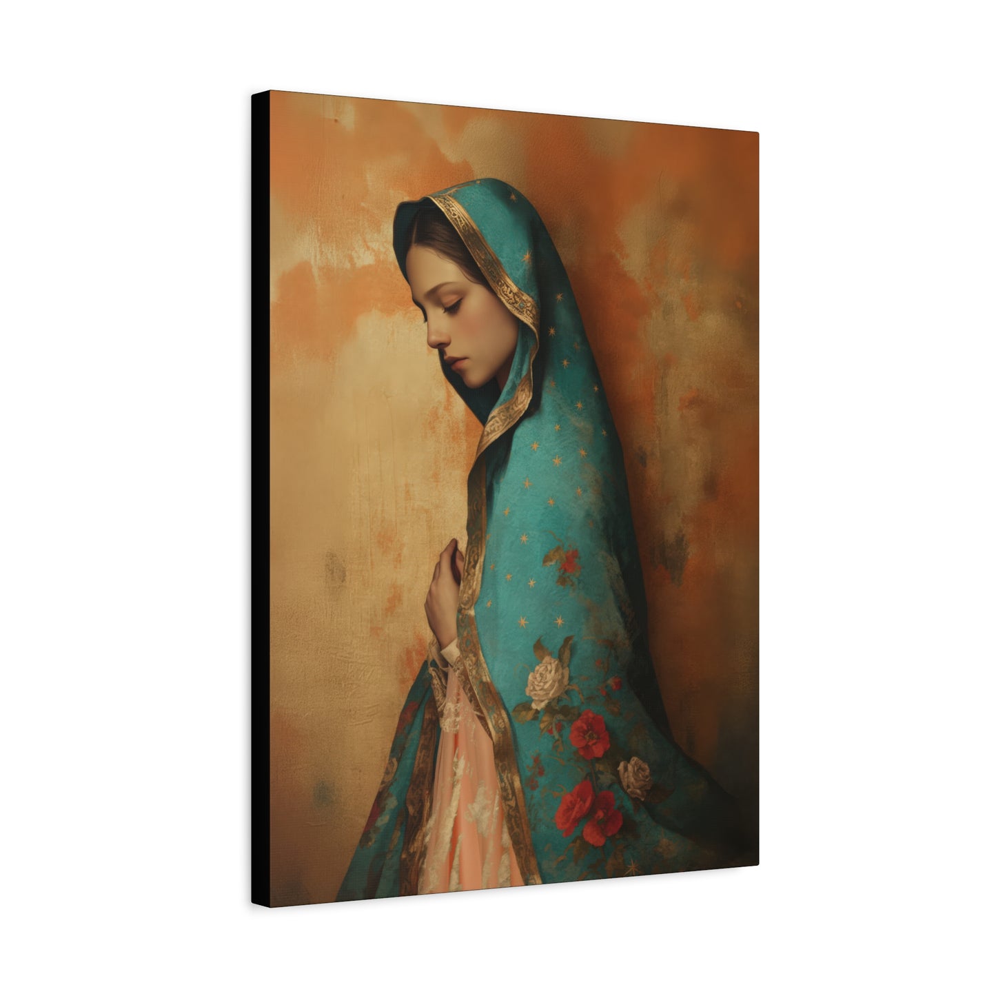 Our Lady of Guadalupe - Gallery Wrapped Canvas - Print - Religious Art for your Home - Catholic Art