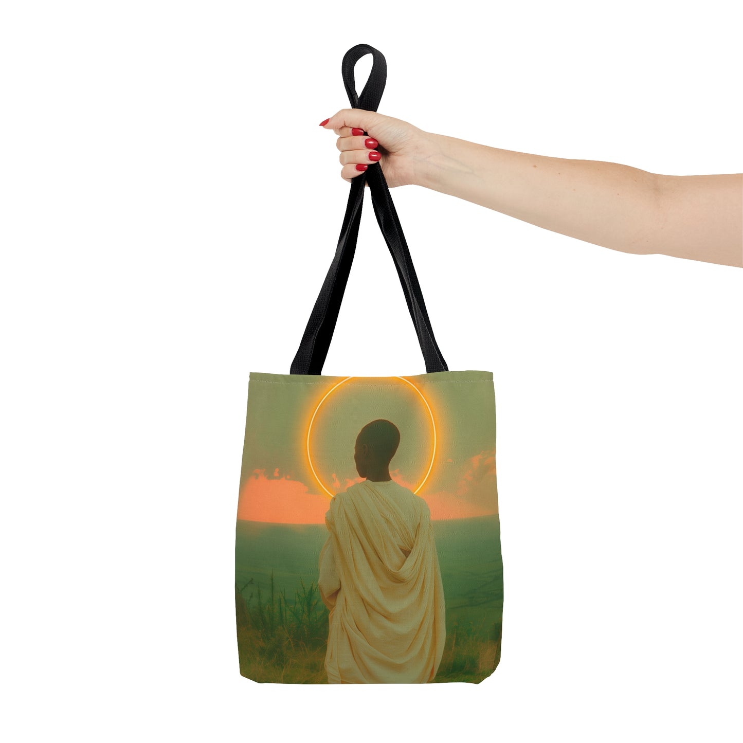 Saint Charles Lwanga - Tote Bag - Large Medium Small Faith Art Bag - Bible Study Faith Purse - Double Sided