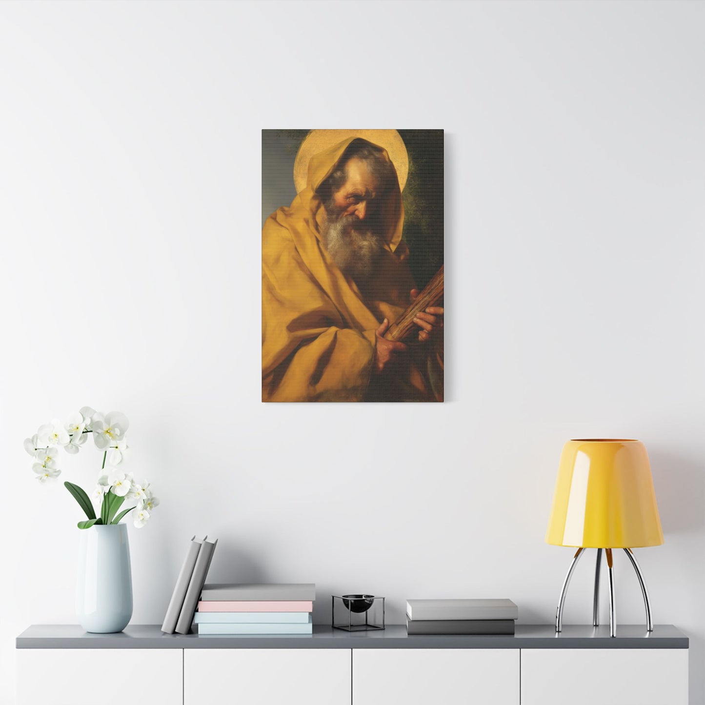 Saint James the Lesser - Apostle - Museum Wrapped Canvas - Print - Religious Art for your Home - Christian print - Prayer Room - Catholic