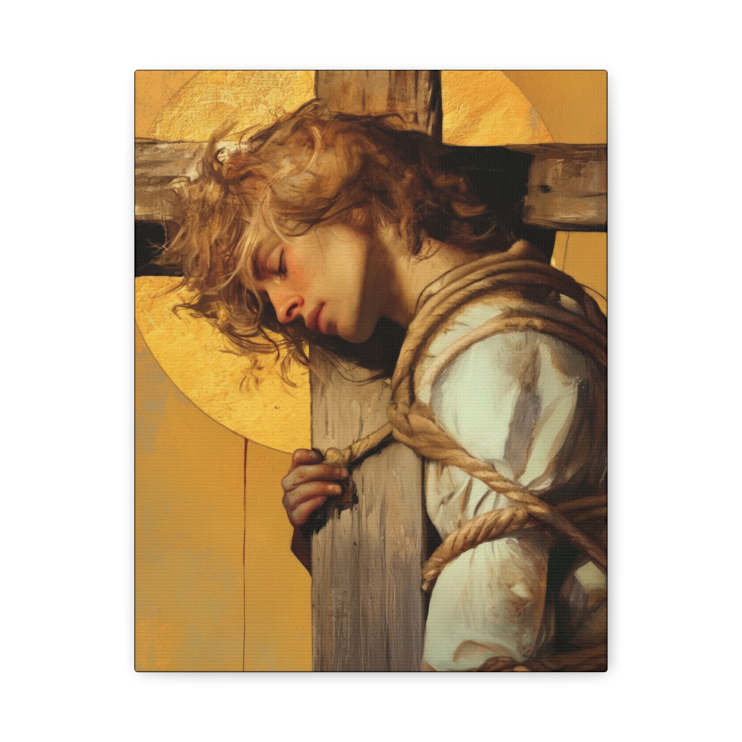 Saint Dismus, The 'Good Thief' - Gallery Wrapped Canvas - Print - Religious Art for your Home - Catholic Art