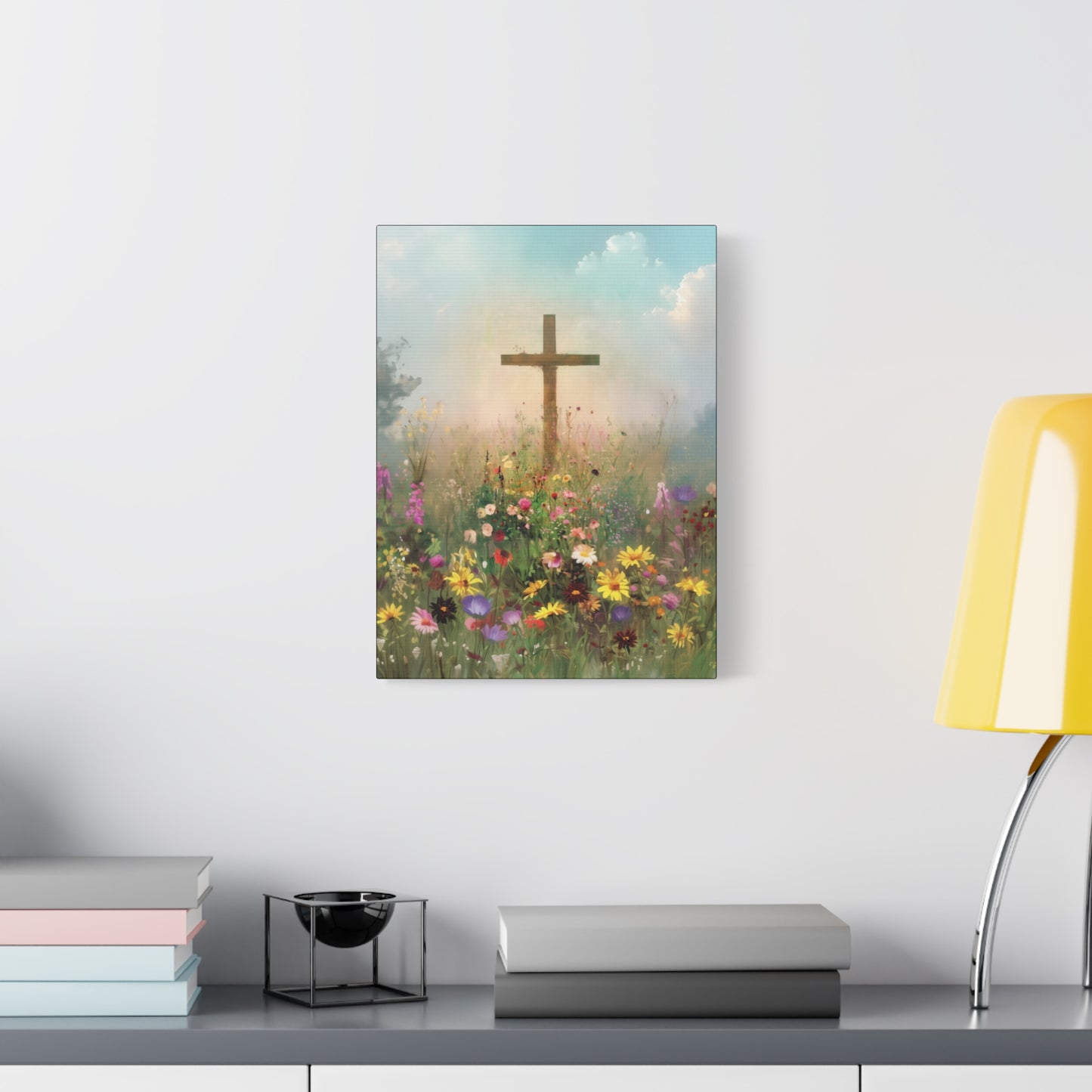 The Cross That Called the Earth to Life - Gallery Wrapped Canvas - Print - Religious Art for your Home - Catholic