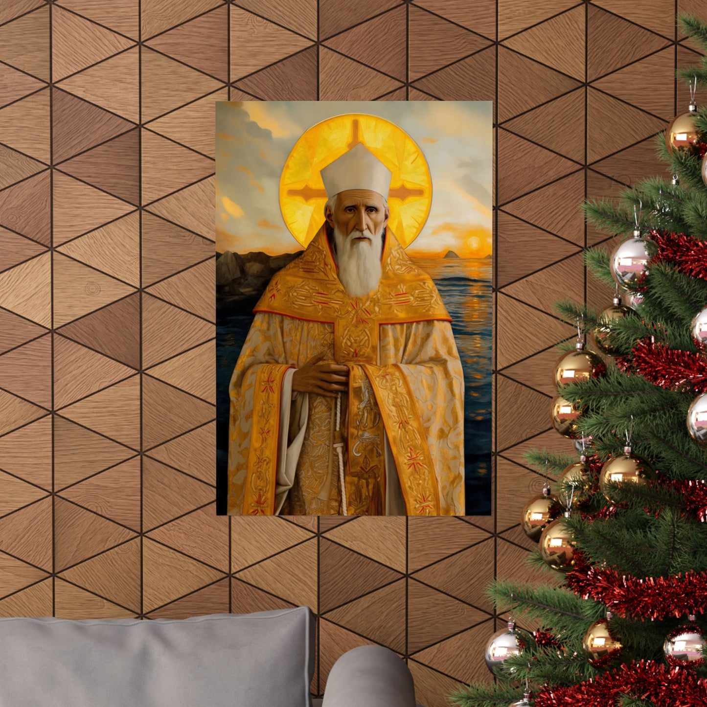 Saint Innocent of Alaska - Sanctified Souls Print - Multiple Sizes - Premium Matte Vertical Posters