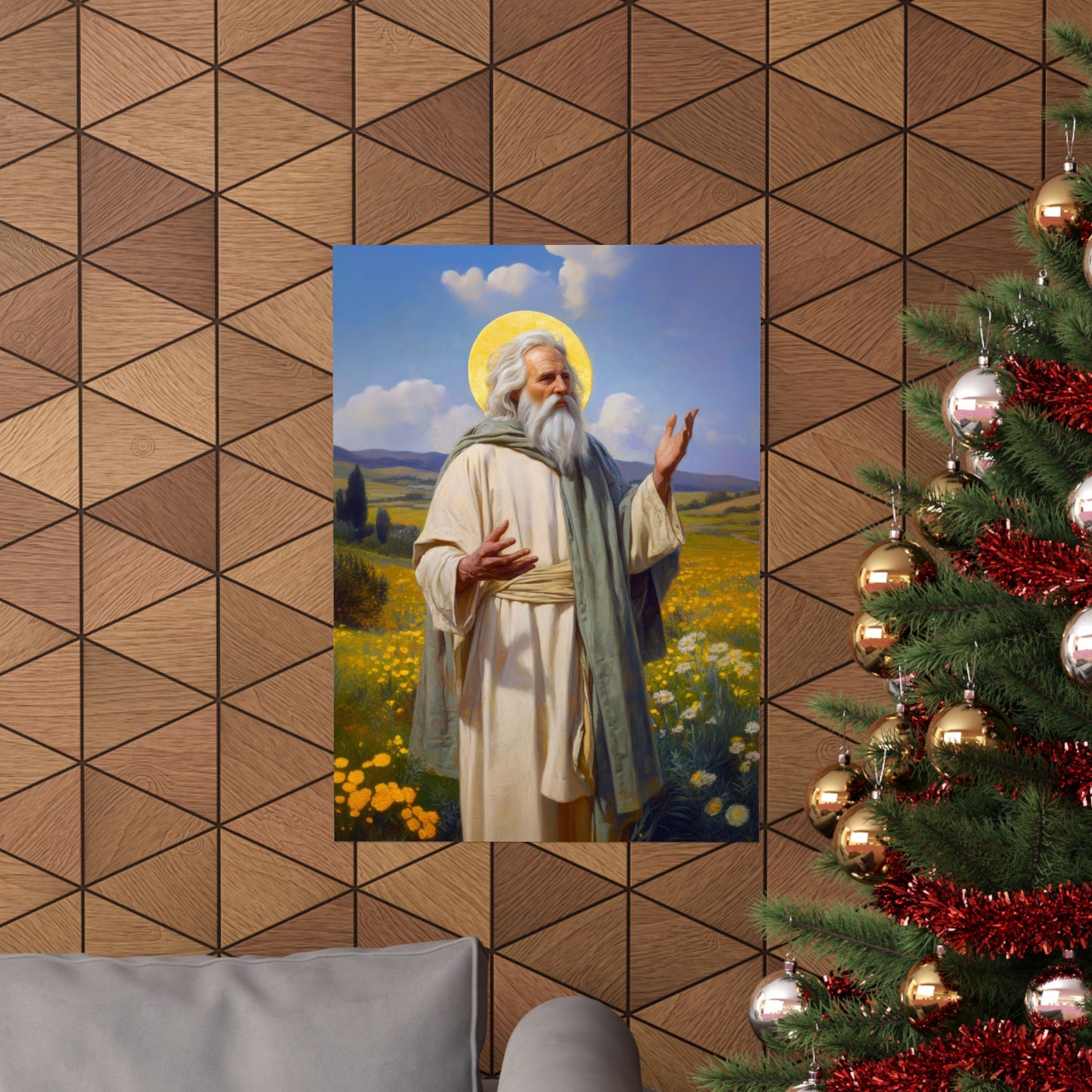 Saint Hilary of Arles - Sanctified Souls Print - Multiple Sizes - Premium Matte Vertical Posters