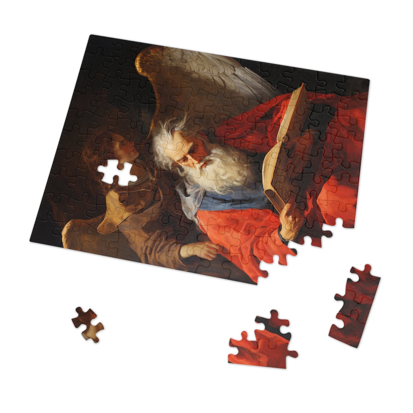 Saint Matthew - Puzzle and Keepsake Tin - Religious Jigsaw Puzzle (30, 110, 252, 500,1000-Piece) - Religious Puzzle