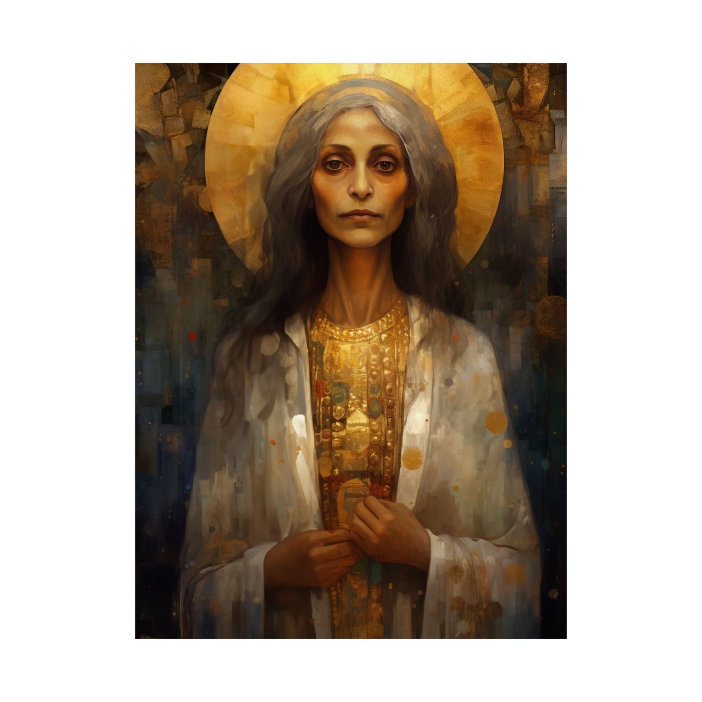 Saint Mary of Egypt Print - Sanctified Souls Print - Multiple Sizes - Premium Matte Vertical Posters