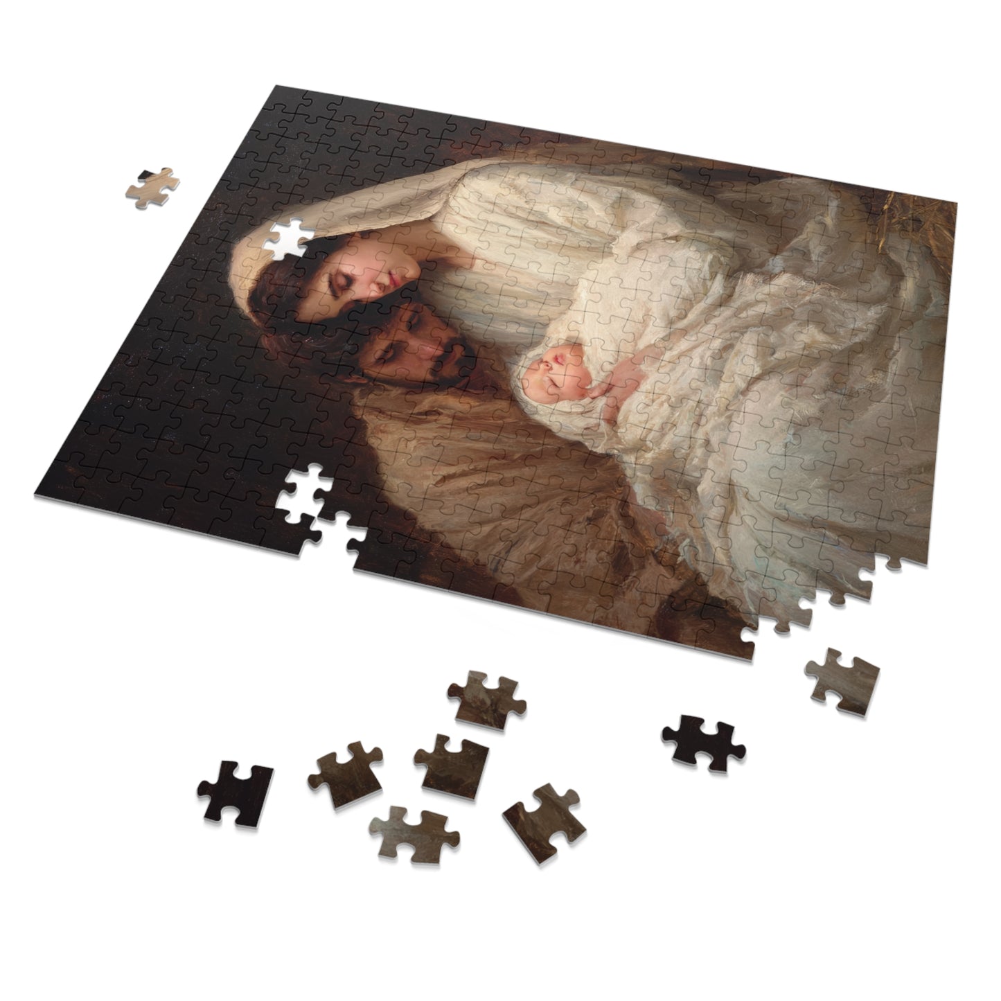 The Quiet Kingdom of the Holy Family - Puzzle & Keepsake Tin - Religious Jigsaw Puzzle (30, 110, 252, 500,1000-Piece)