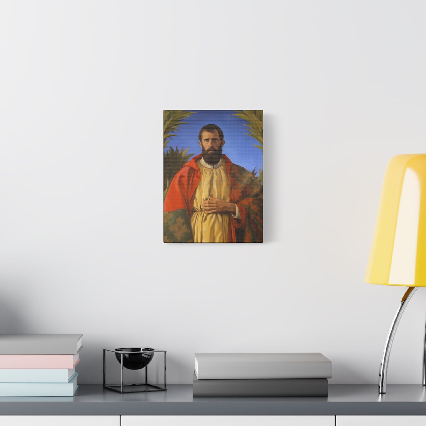 Saint Thomas the Apostle - Museum Wrapped Canvas - Sanctified Souls Print - Religious Art for your Home