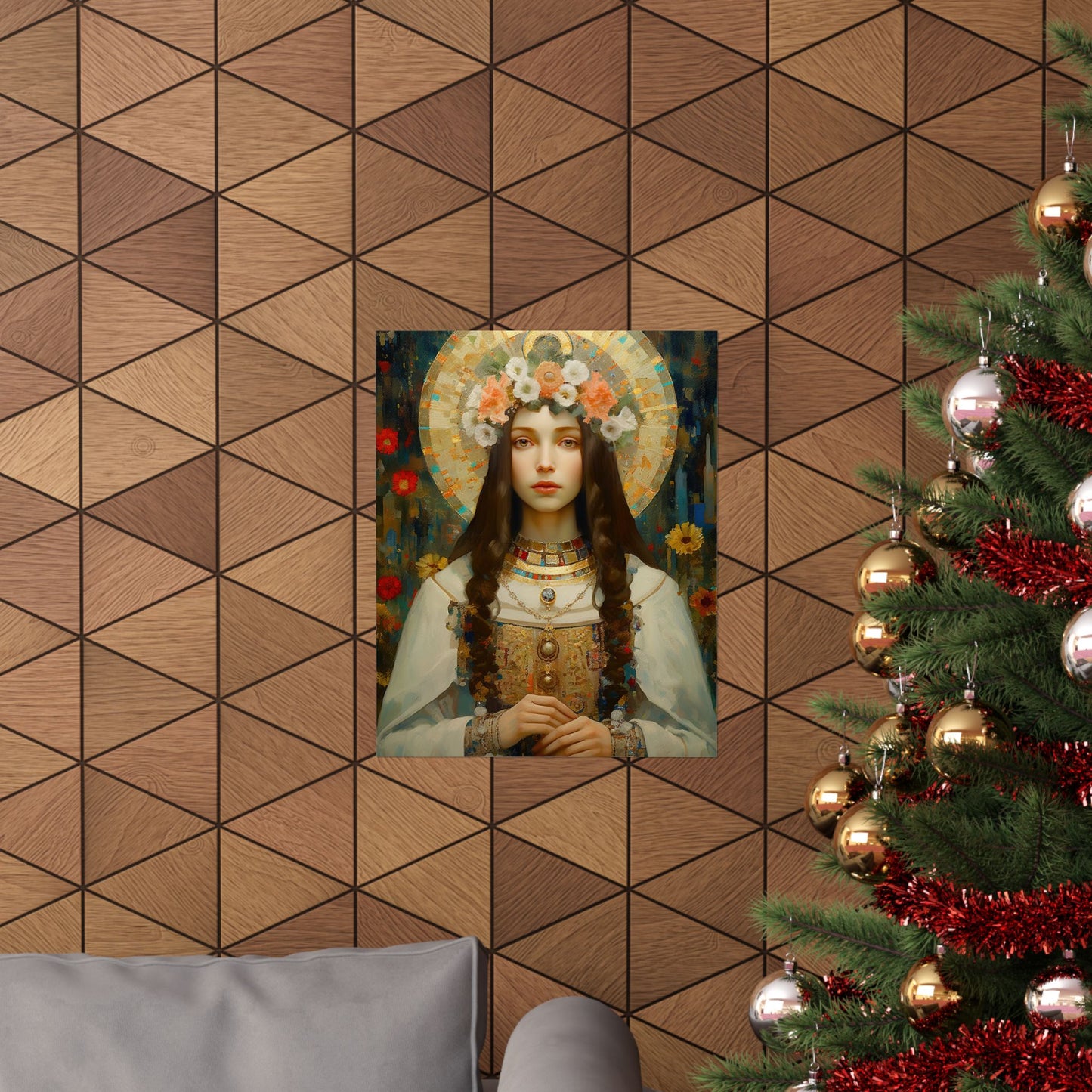 Saint Dorothy - Sanctified Souls Print - Multiple Sizes - Premium Matte Vertical Posters