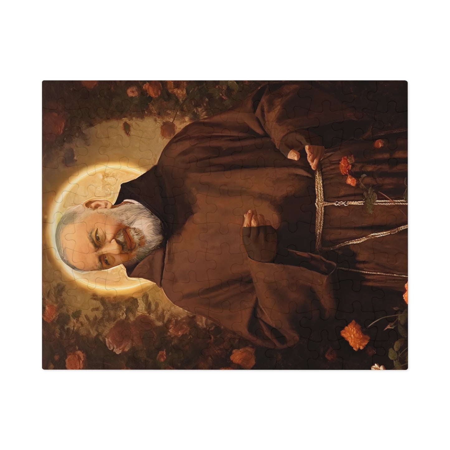 Saint Padre Pio - Puzzle and Keepsake Tin - Religious Jigsaw Puzzle (30, 110, 252, 500,1000-Piece) - Religious Puzzle