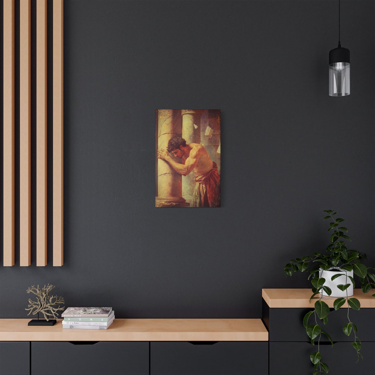 Samson - Museum Wrapped Canvas - Sanctified Souls Print - Religious Art for your Home