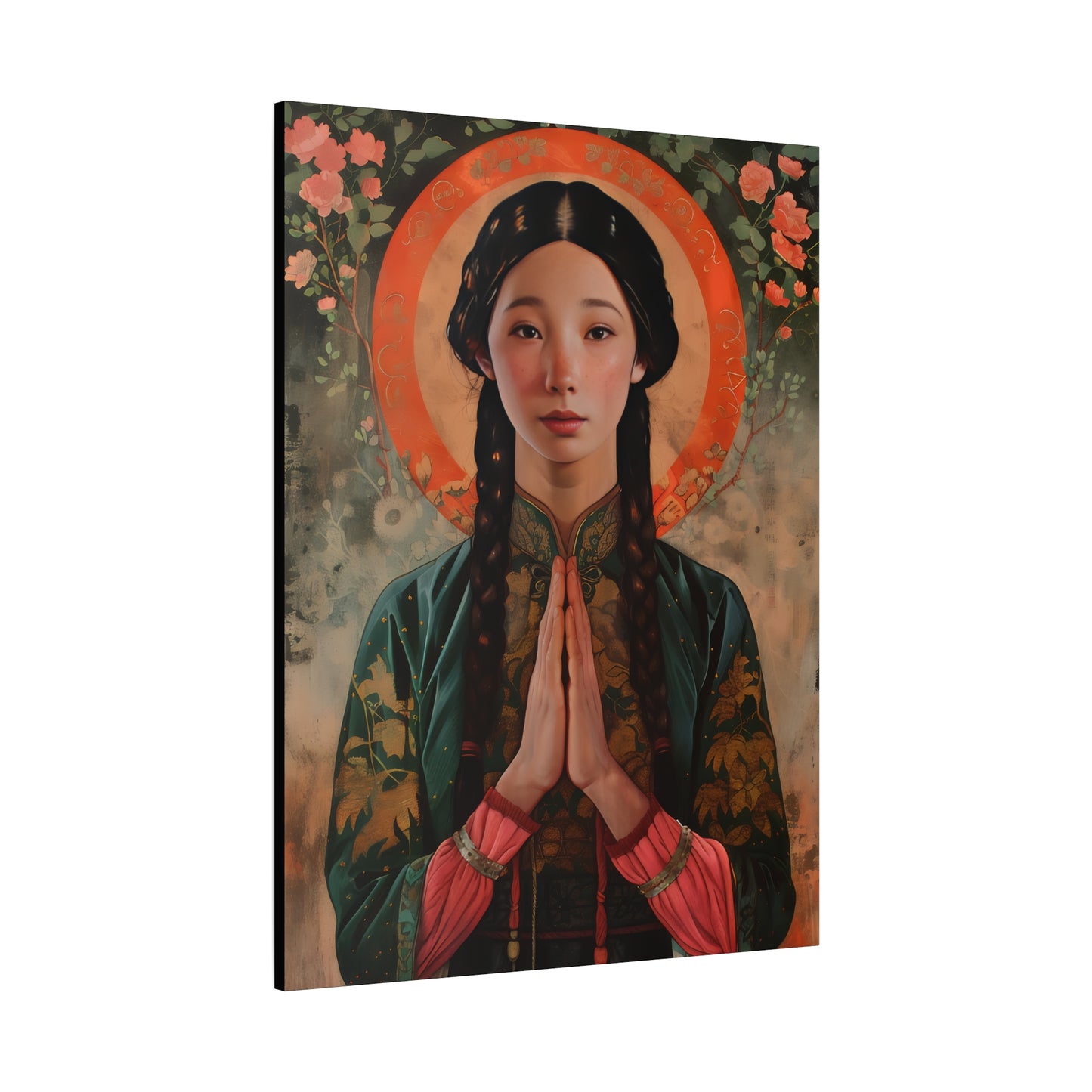 Saint Anna Wang - Museum Wrapped Canvas - Sanctified Souls Print - Art for your Home - Religious Art -  Martyr of China
