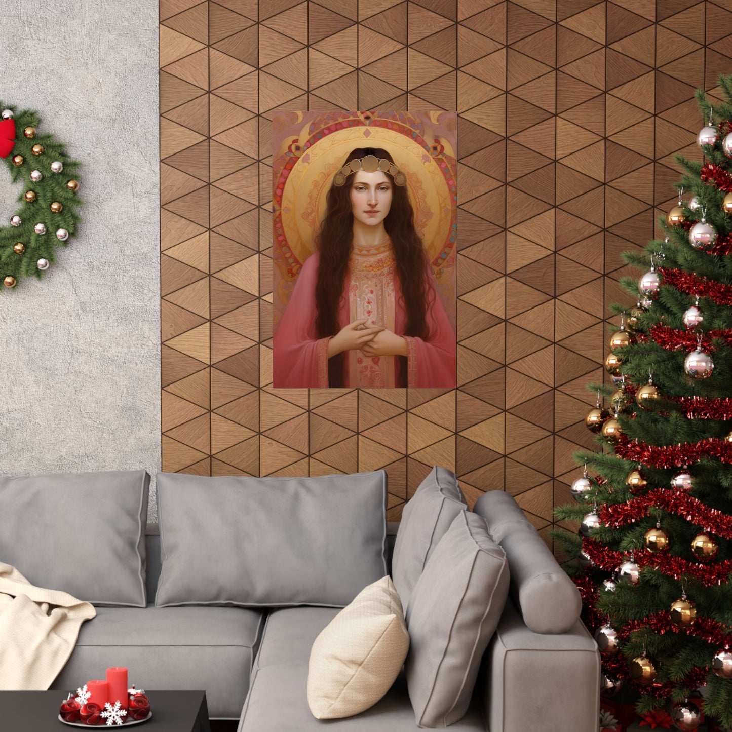Saint Apollonia Print - Sanctified Souls Print - Multiple Sizes - Premium Matte Vertical Posters