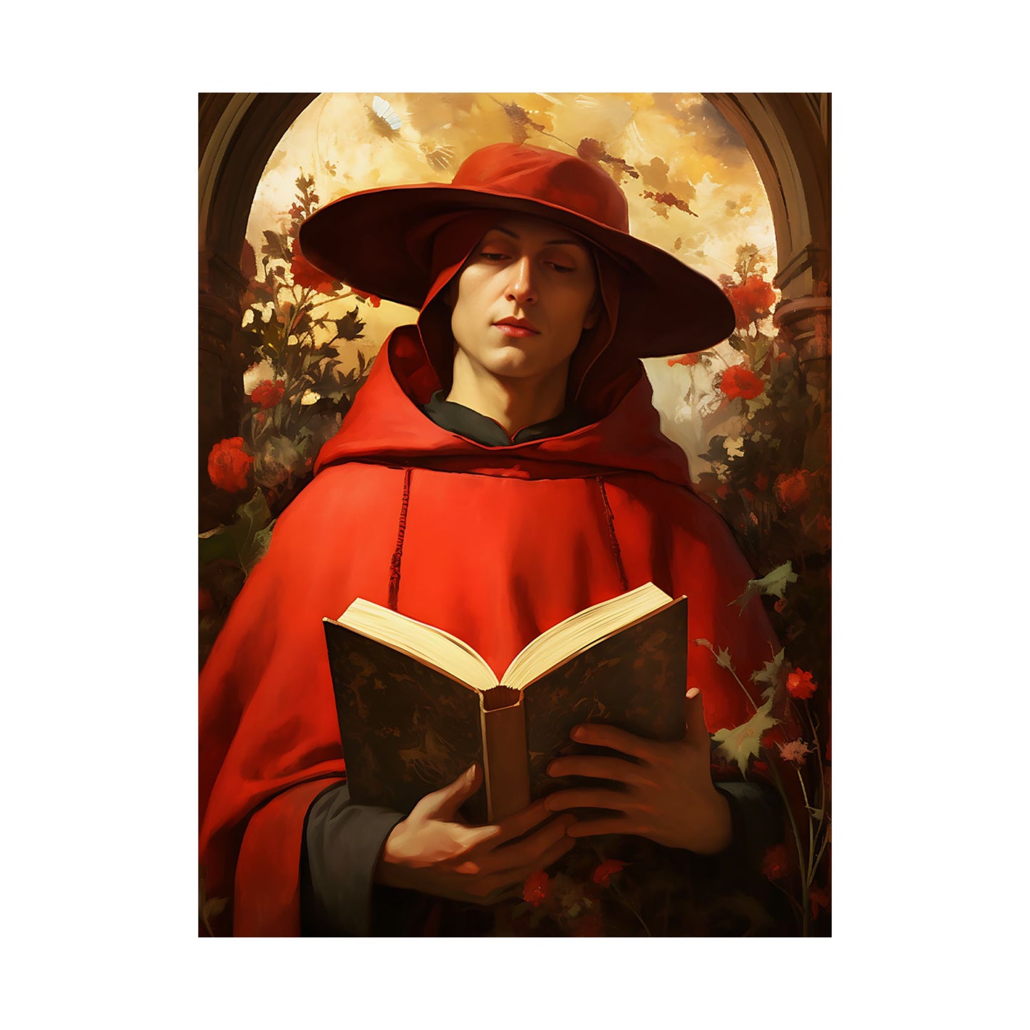 Saint Bonaventure - Sanctified Souls Print - Multiple Sizes - Premium Matte Vertical Posters