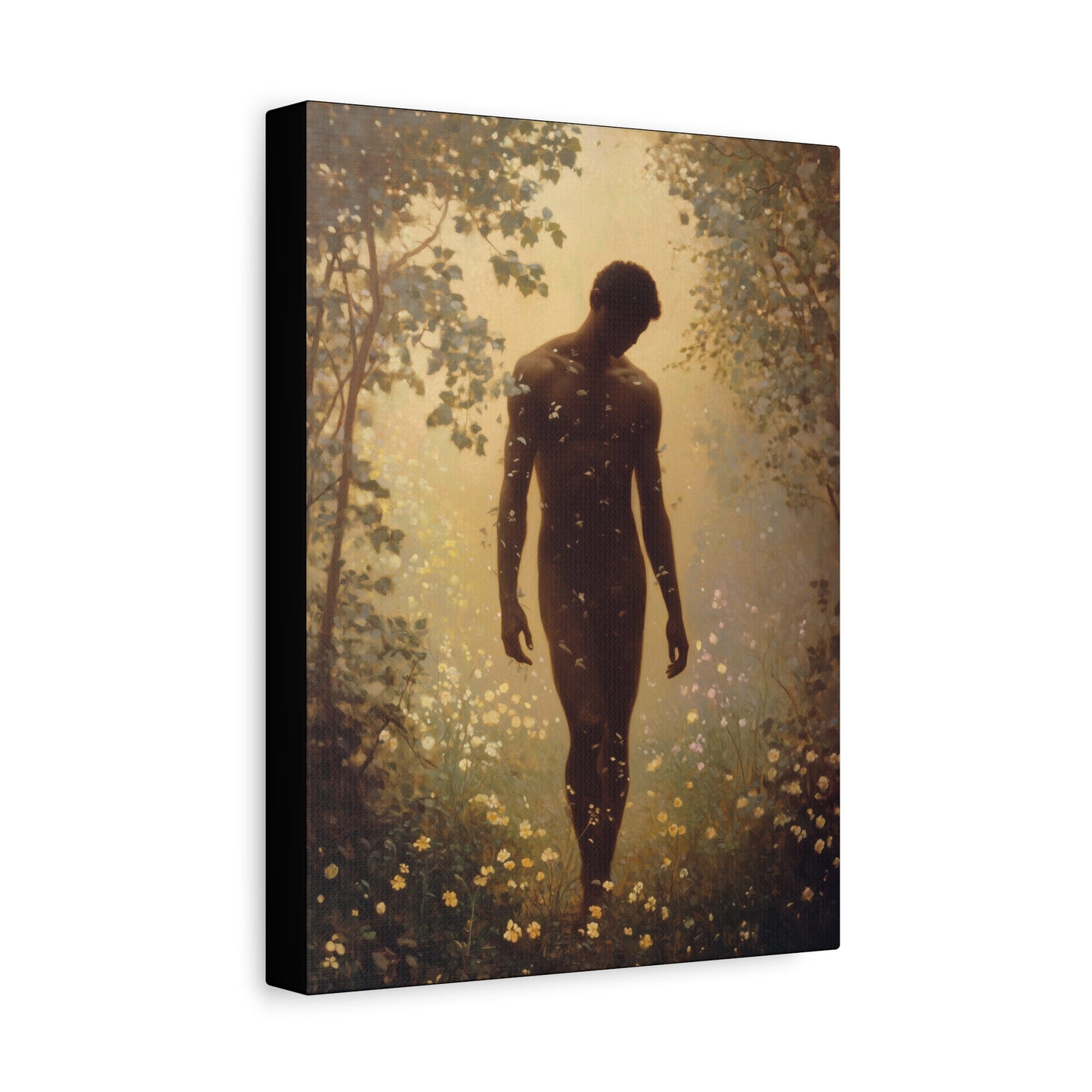Saint Adam - Museum Wrapped Canvas - Sanctified Souls Print - Religious Art for your Home
