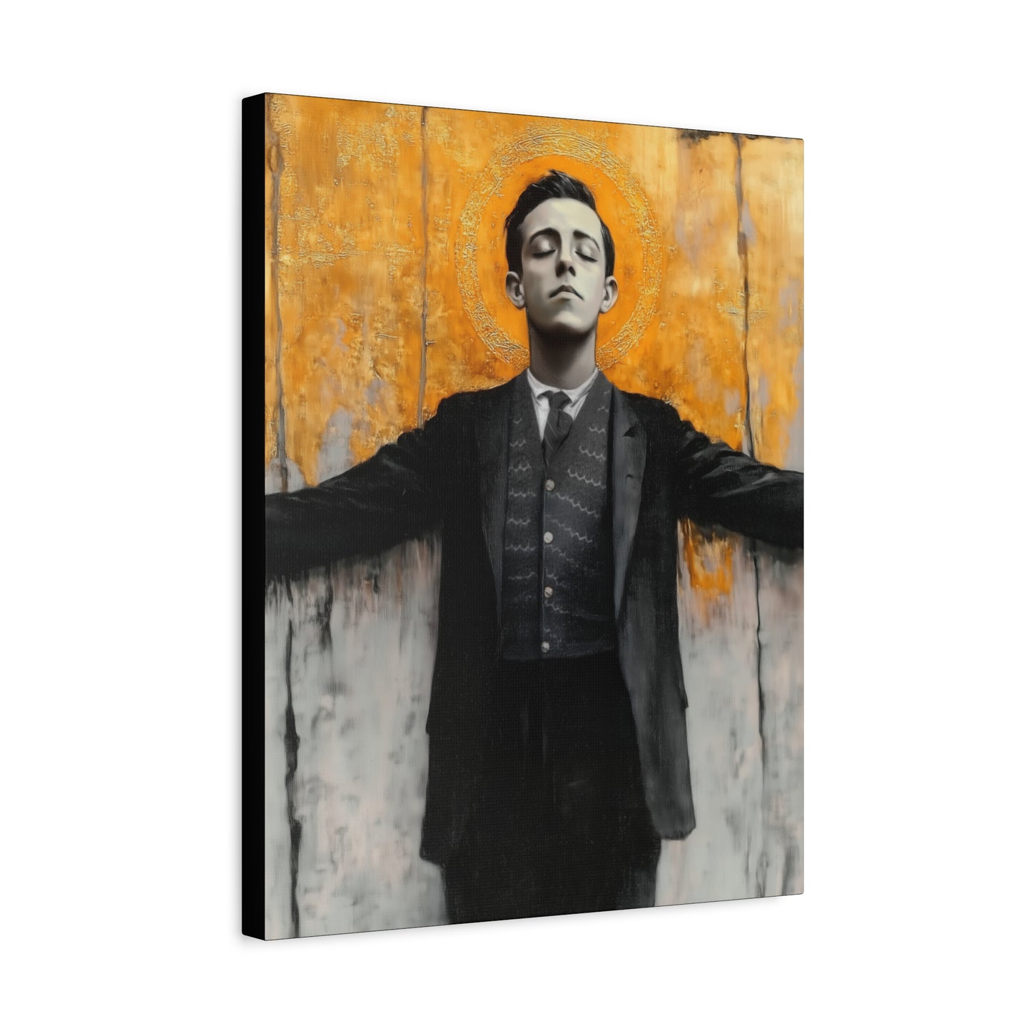 Blessed Miguel Pro- Gallery Wrapped Canvas - Print - Religious Art for your Home - Catholic Saint Art Print - Home Decor - Catholic Art