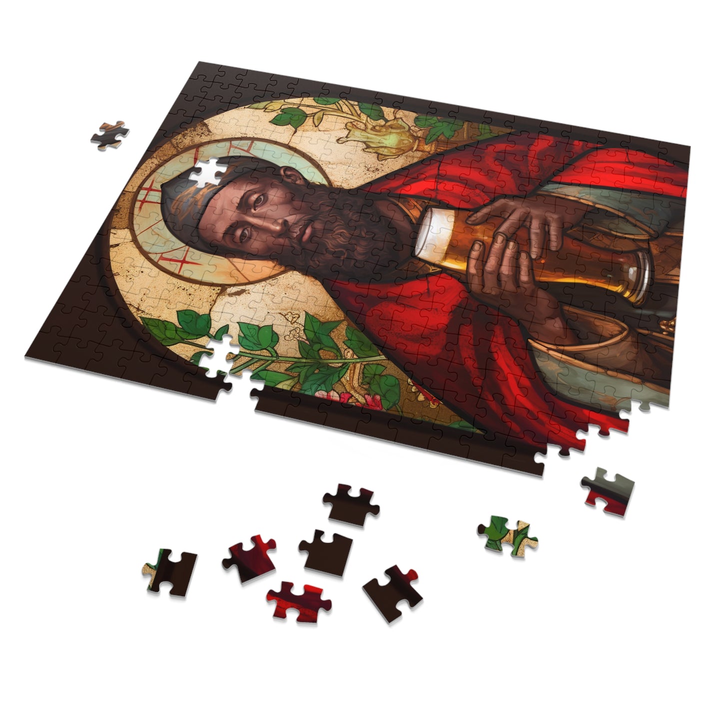 Saint Augustine of Hippo - Puzzle and Keepsake Tin - Religious Jigsaw Puzzle (30, 110, 252, 500,1000-Piece) - Religious Puzzle